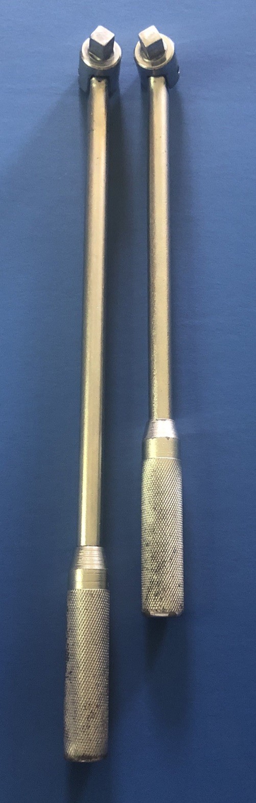 SET OF 2 VINTAGE 1/2 IN. DRIVE CORNWELL BREAKER BARS HF 318 & HF 315 MADE IN USA