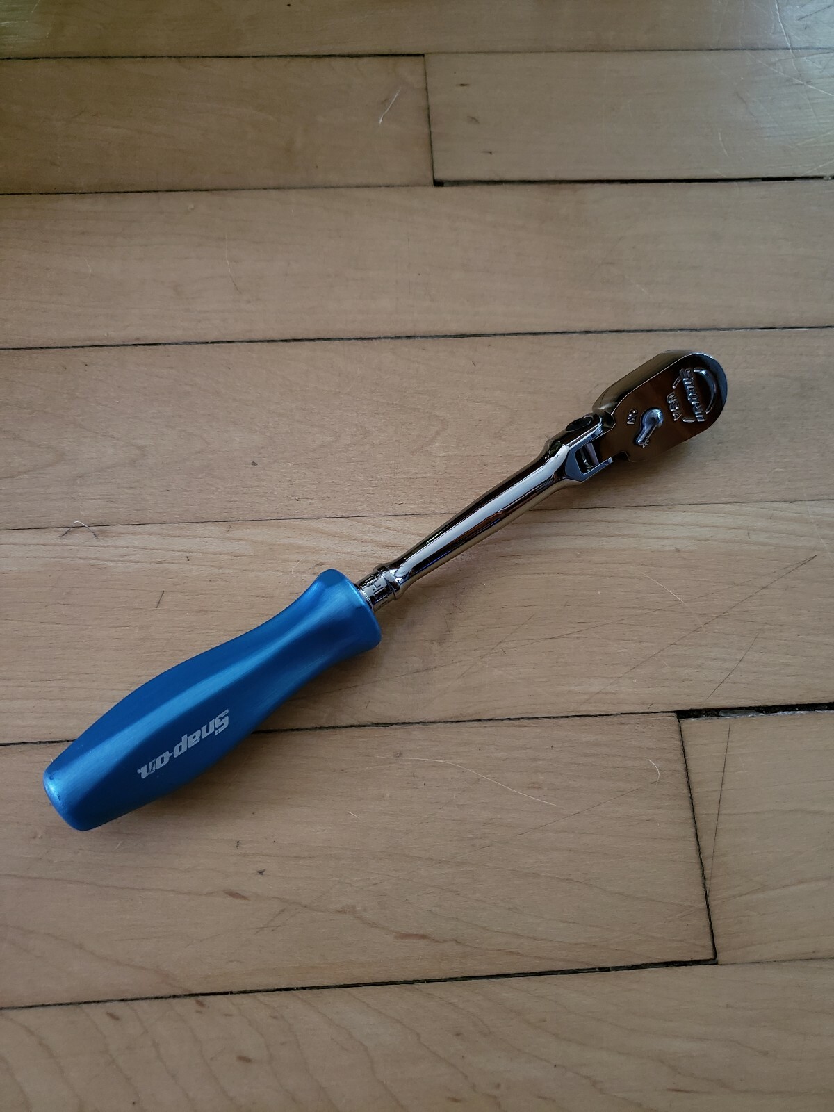 *NEW* Snap On THLFD72 PEARL BLUE Hard Handle 1/4″ Flex Head Ratchet