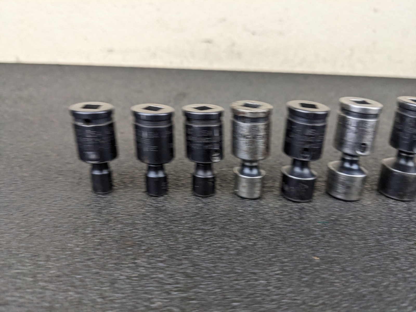 #bn810 Cornwell TSMUP0212SP 11pc 1/4″ Metric Universal Socket Set 5-15mm 6 Point