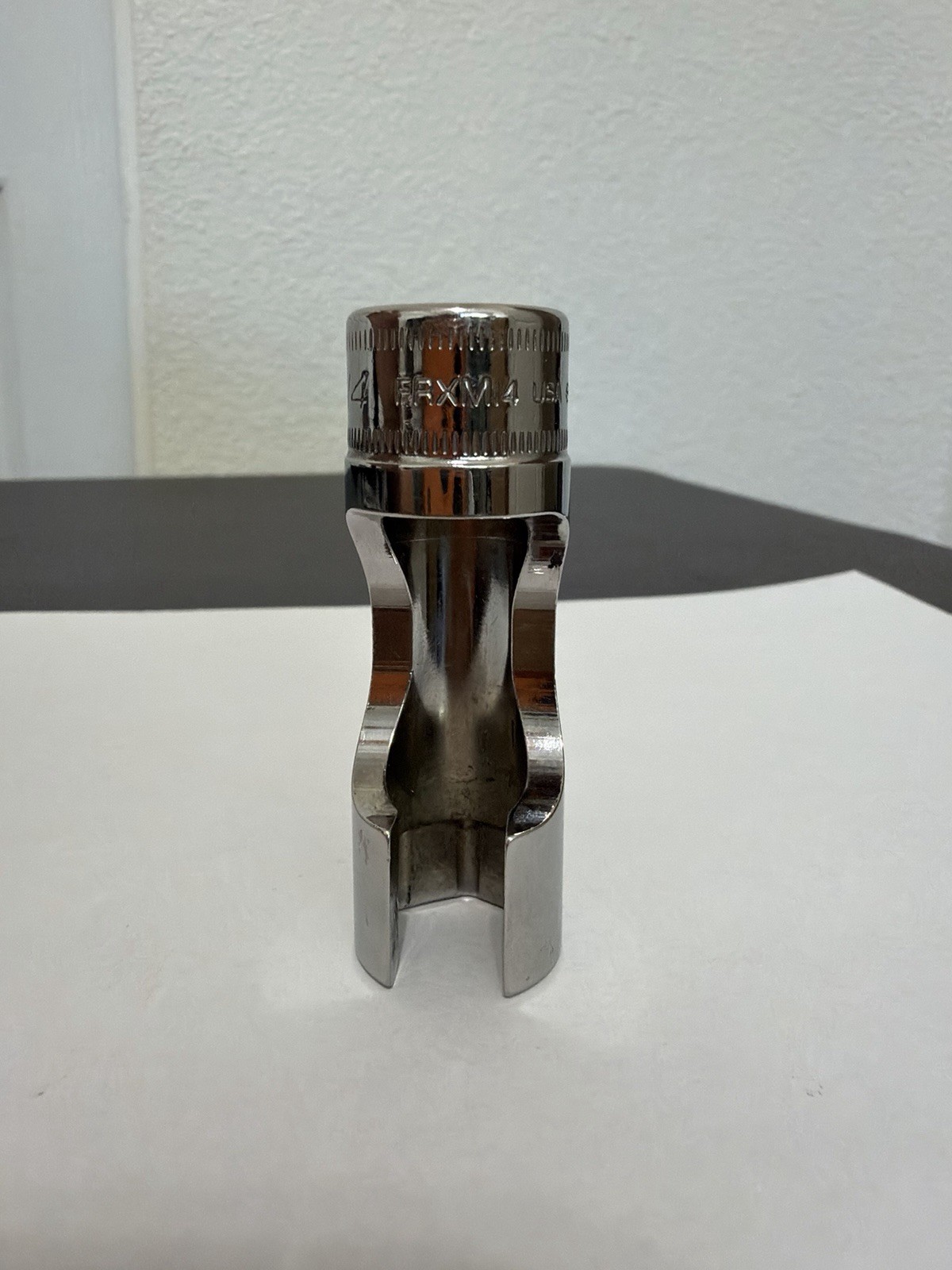 Snap-On Deep Flare Nut Socket FRXM14 14MM 6pt 3/8″ Drive USA Mechanic Line Tool