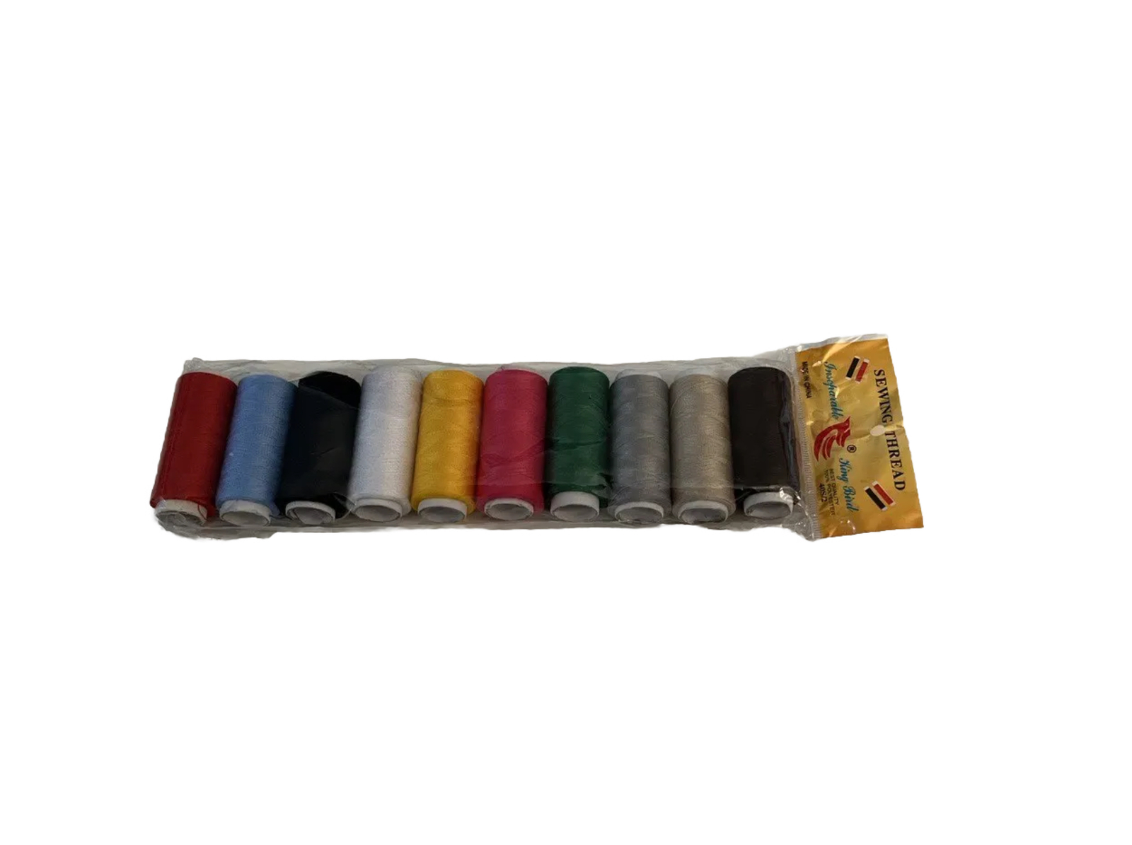 10pc Random Color Sewing Thread 100% Polyester 40S/2 New Brand Sealed