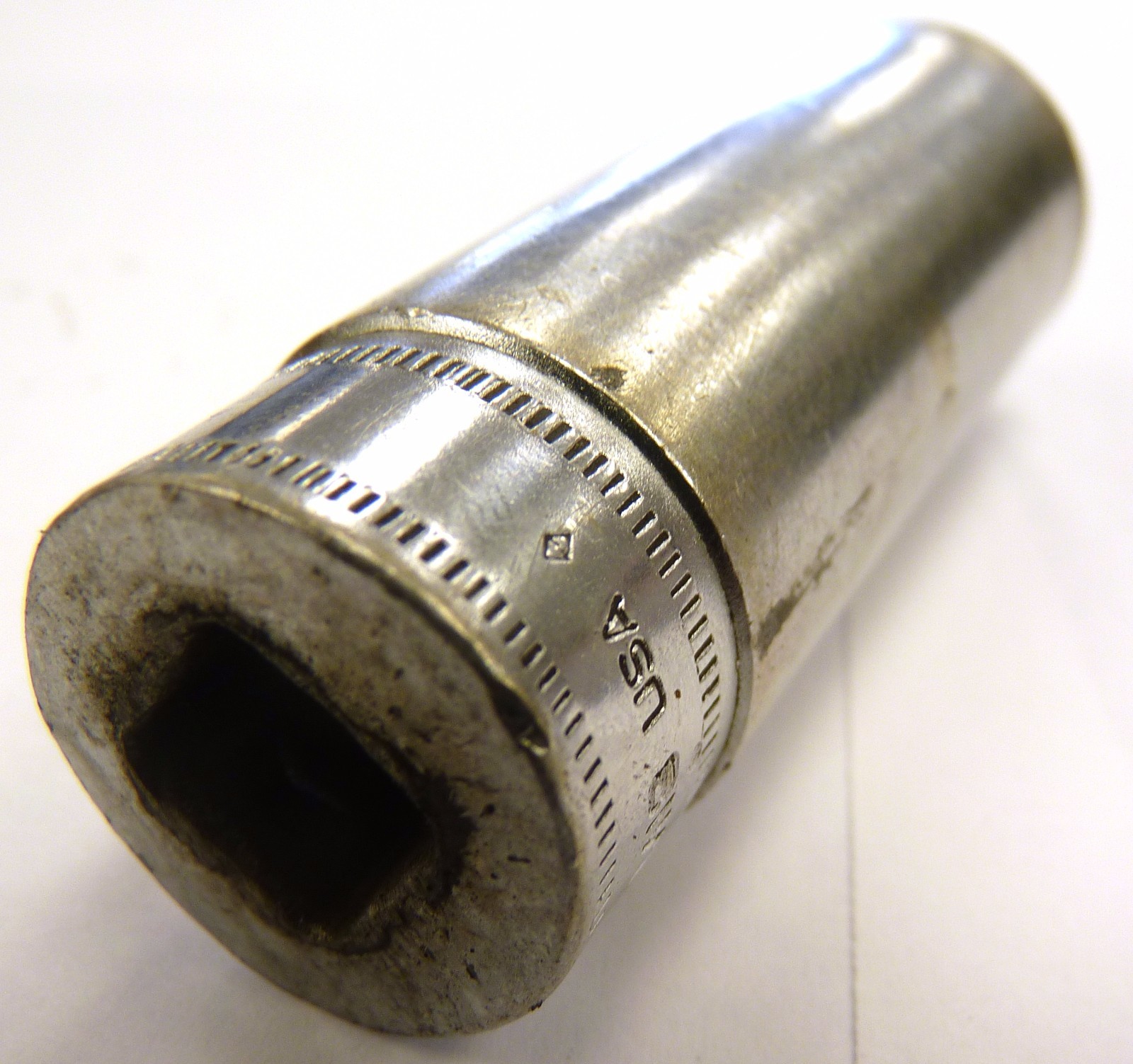 Snap-on 18mm SFSM18 SOCKET 6 point MADE IN USA Stainless Steel