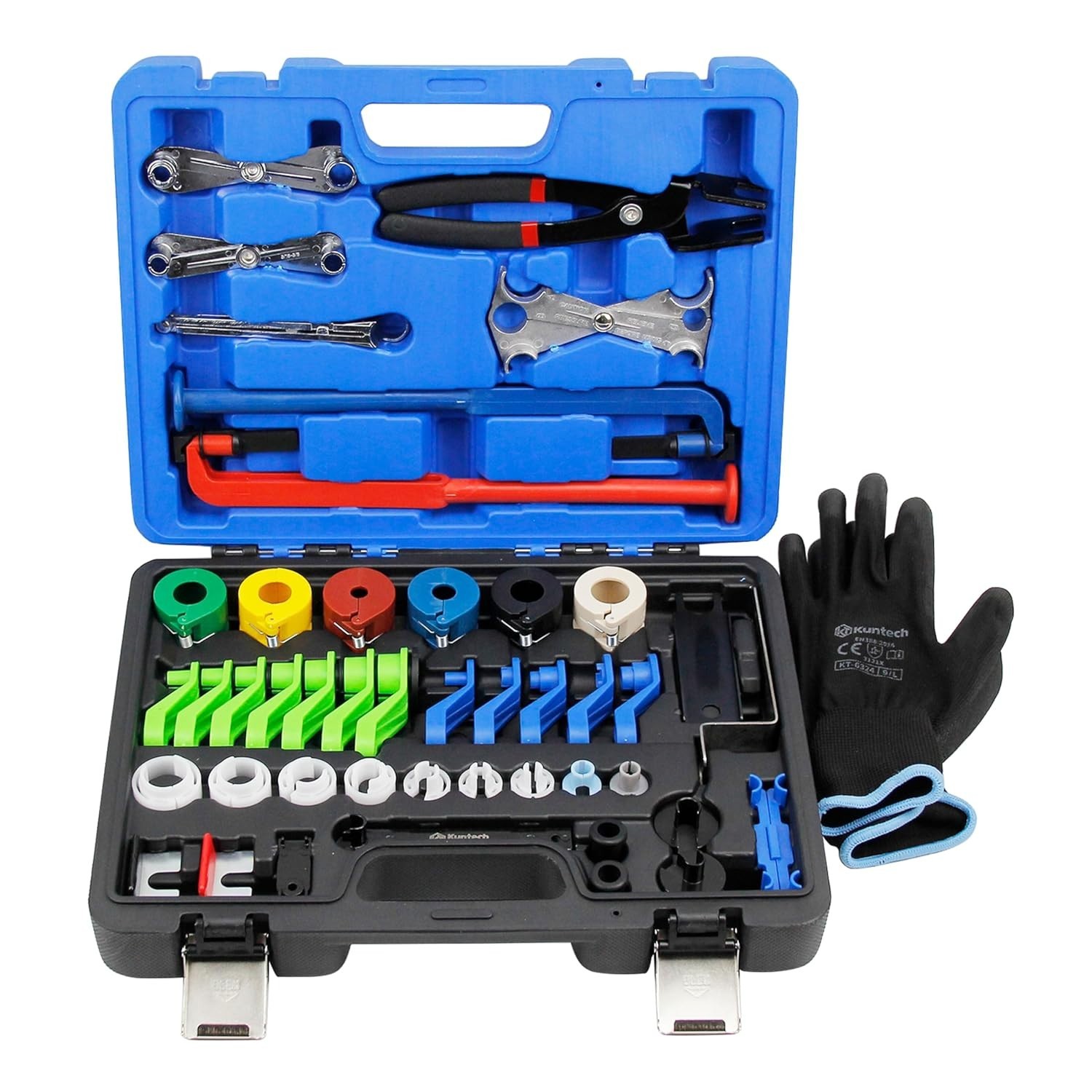 45pcs Master Quick Disconnect Tool Set, Fuel Line Disconnect Tool Kit for Aut…