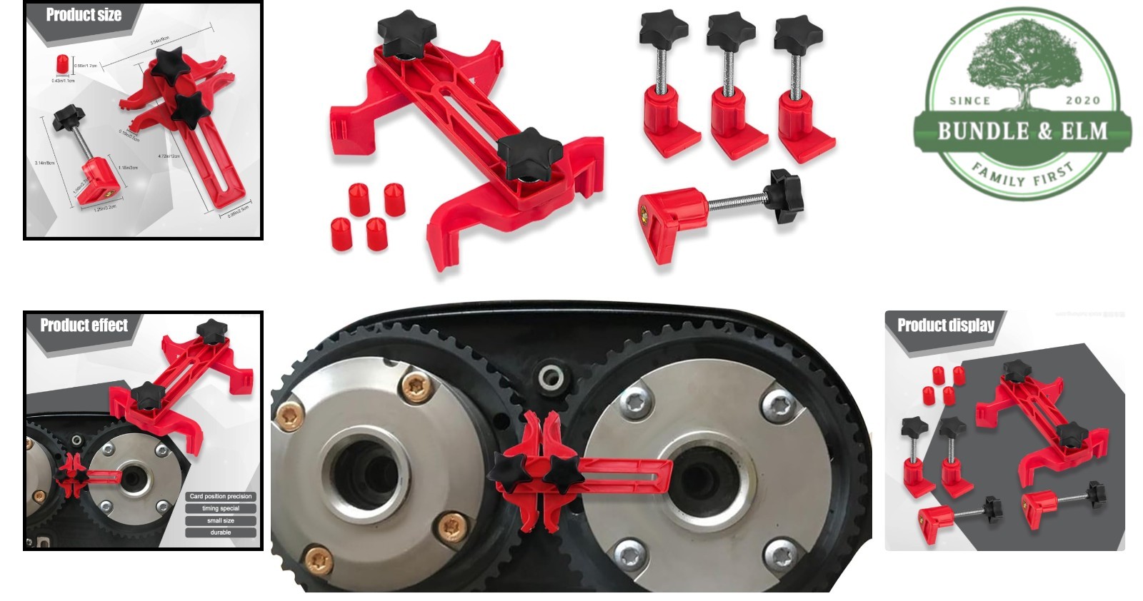 Timing Belt Sprocket Gear Locking Tool with Durable Nylon and Metal Materials