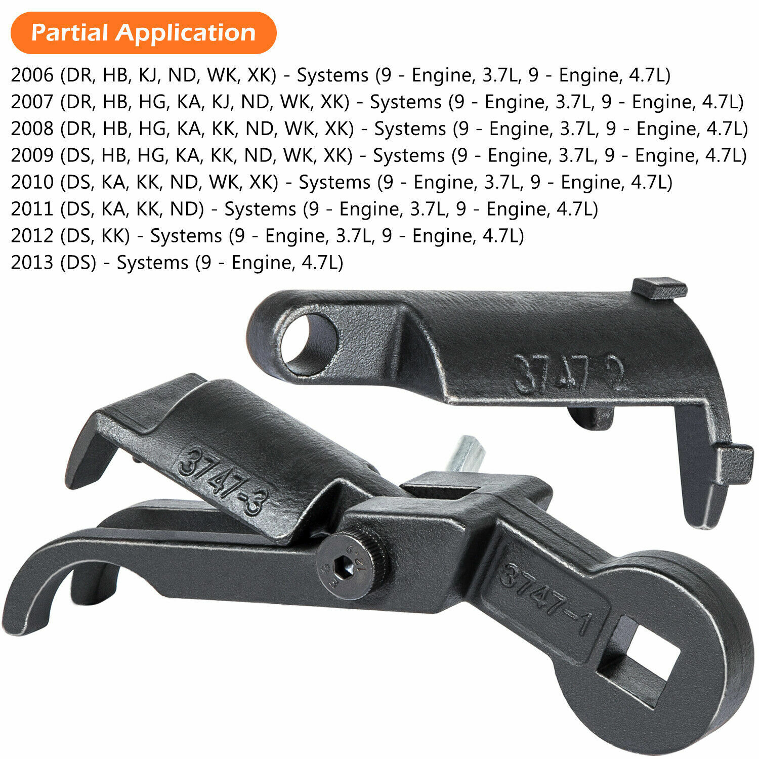 Rocker Arm Remover Installer & Valve Spring Compressor for Dodge Jeep 3.7L & 4.7