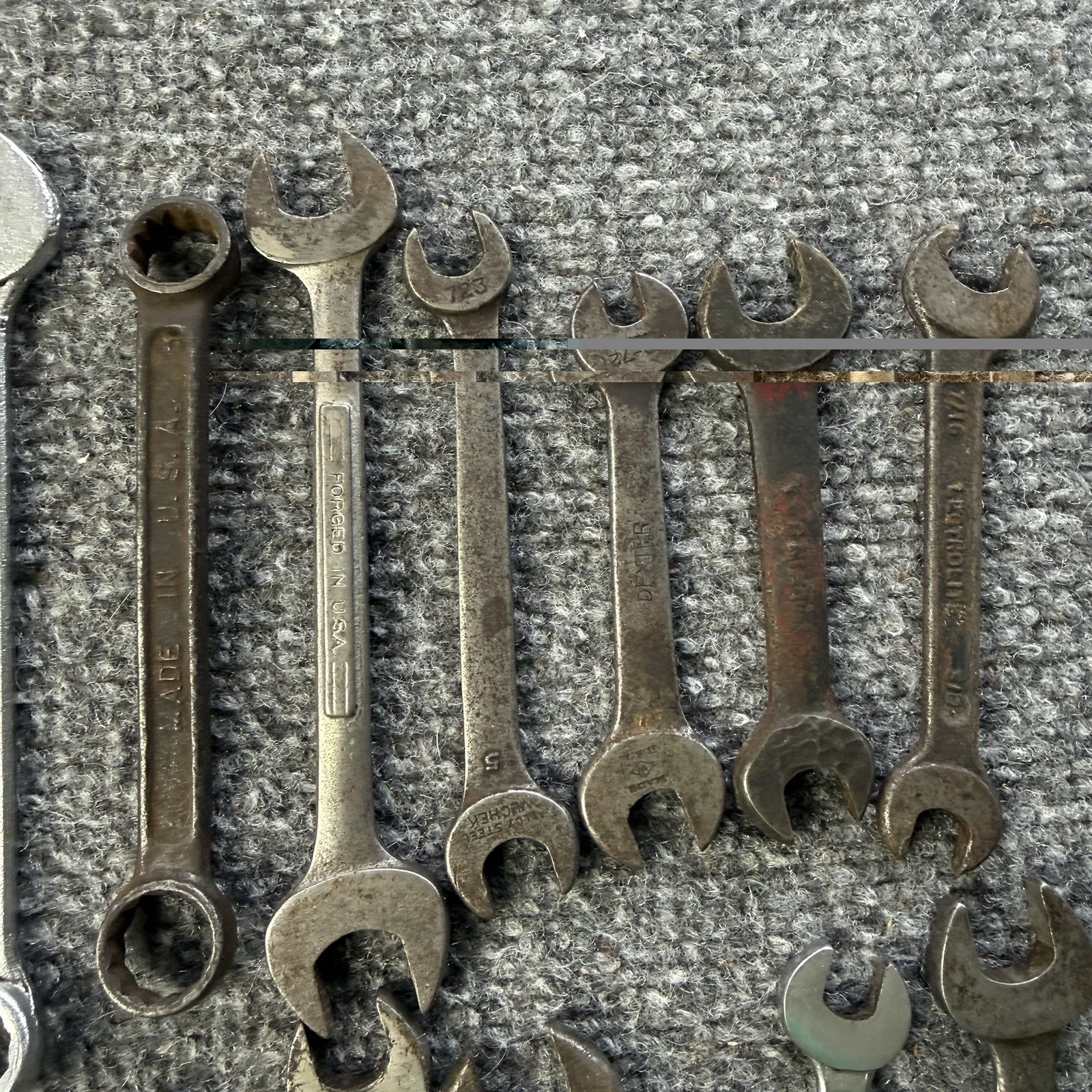 VTG Wrenches (Lot Of 28) American Made Craftsman, S-K Wayne, Lectrolite & More..
