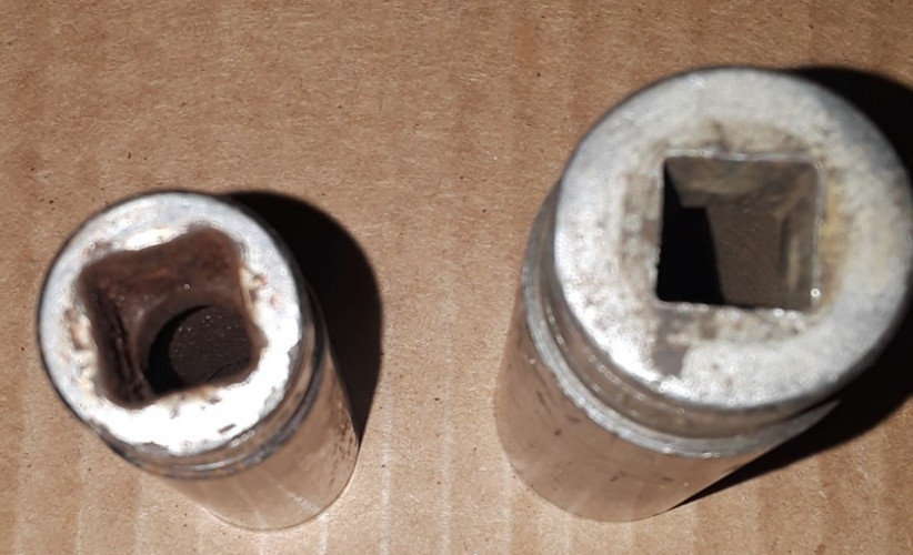 8 SnapOn Sockets 3/8 Impact 10, 15 1/4″D Chrome 7,10,11/32,3/8 & 3/8″D 9/16 3/4