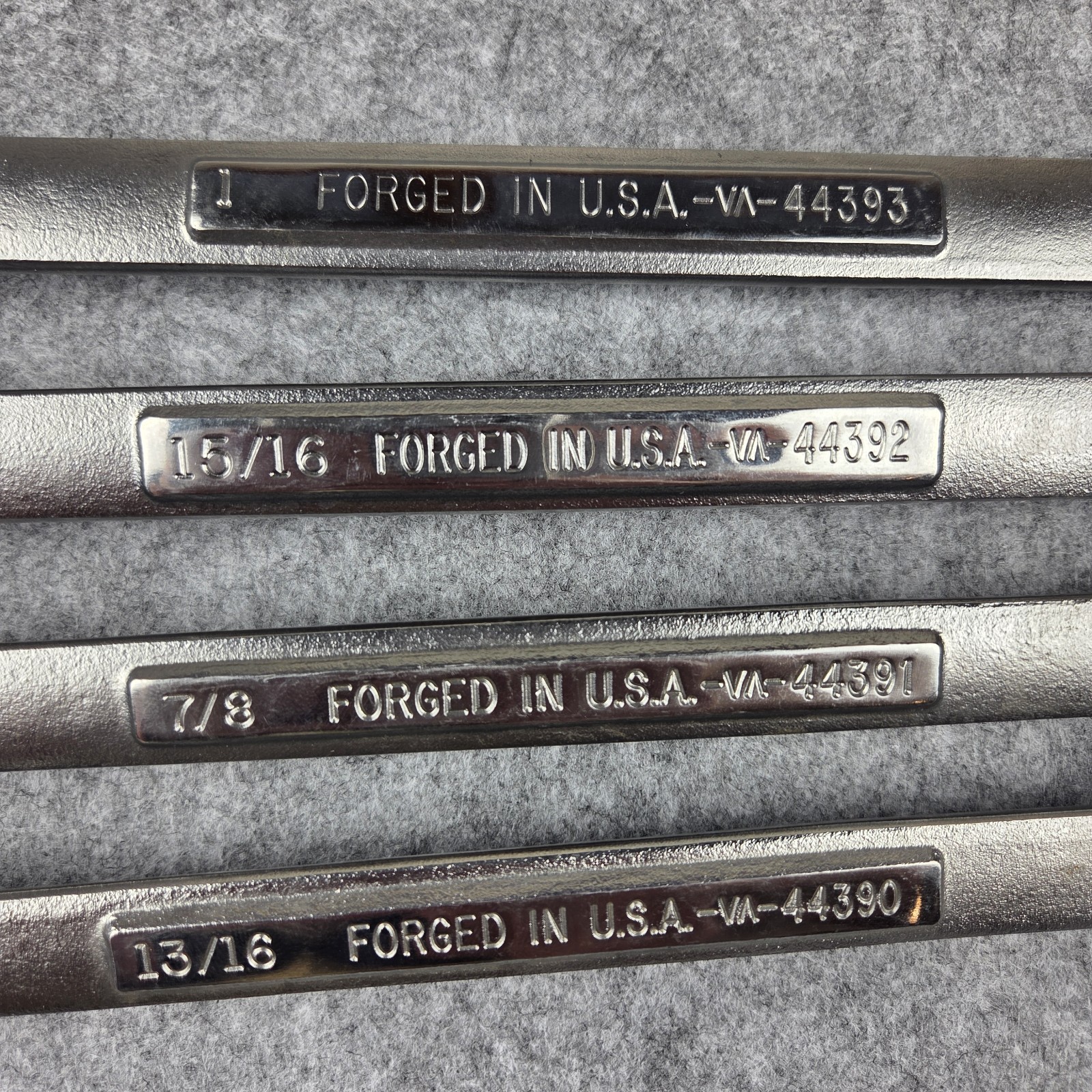 Vintage Craftsman VA USA 13pc SAE 6 Point Combination Wrench Set 5/16″ – 1″
