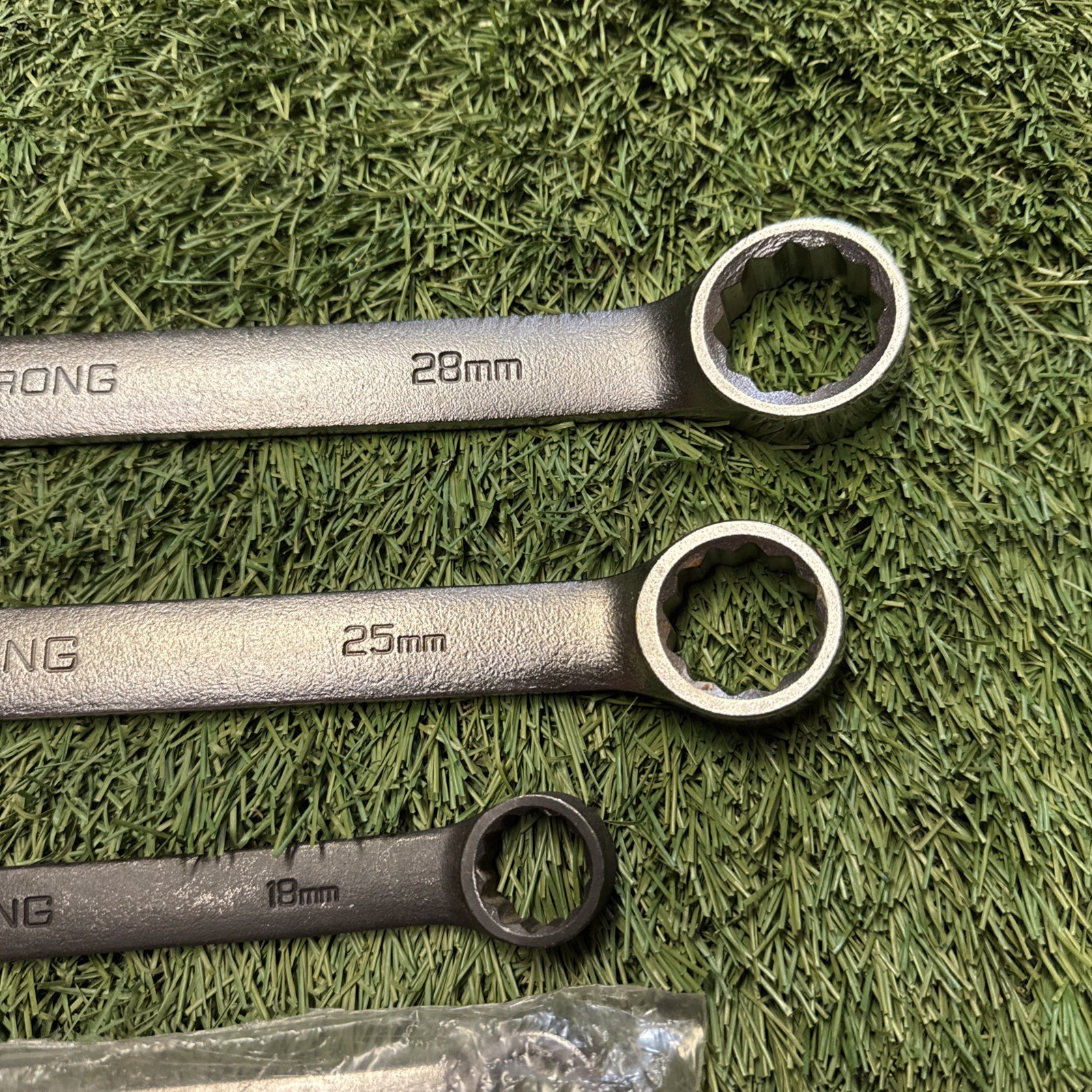 Armstrong USA Combination Wrench Lot 1-1/4 1 15/16 28 25 18 17mm