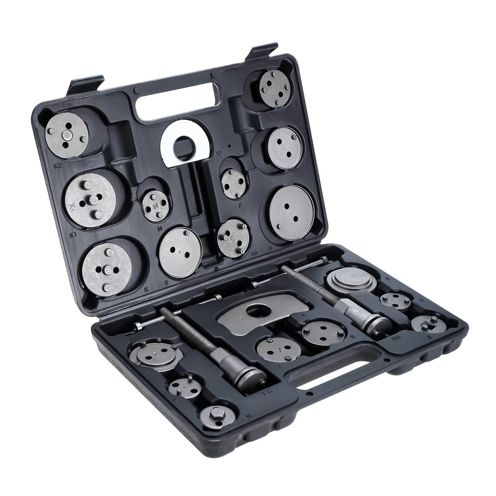 24PCS Disc Brake Caliper Wind Back Tool Piston Pad Compressor Rewind Tool Set US