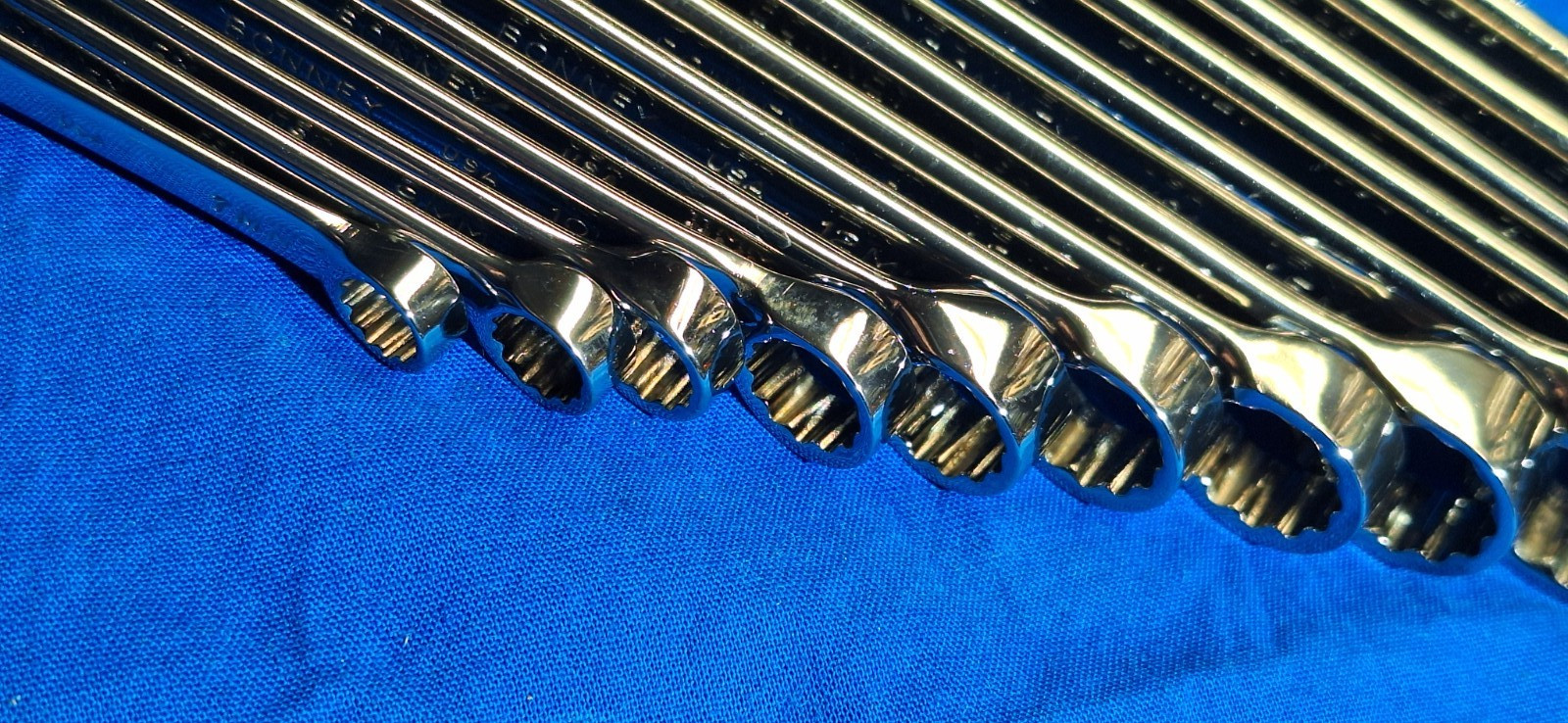 Bonney -80759 13 piece short Metric Combination wrench set full polish 7mm-19mm