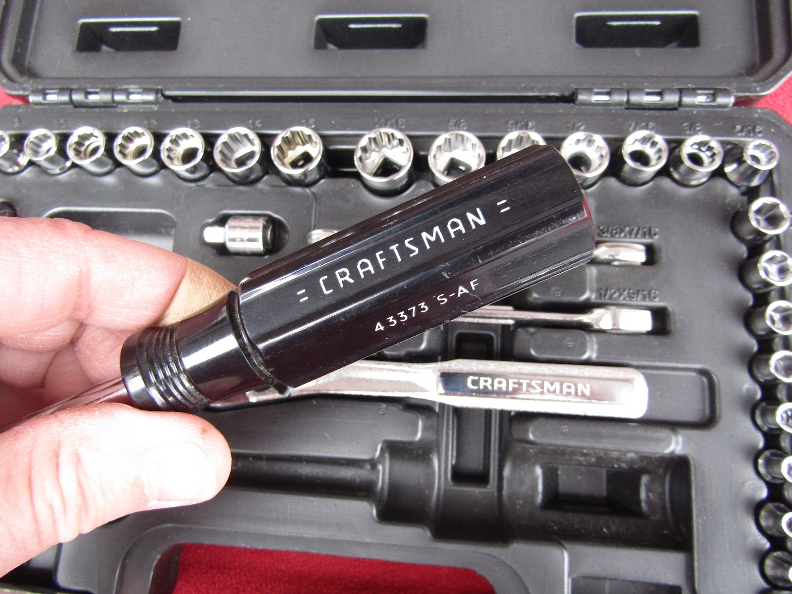 NICE CRAFTSMAN «Almost Complete» 58-PC Mechanics Tool Set 1/4″ & 3/8″ Dr Sockets
