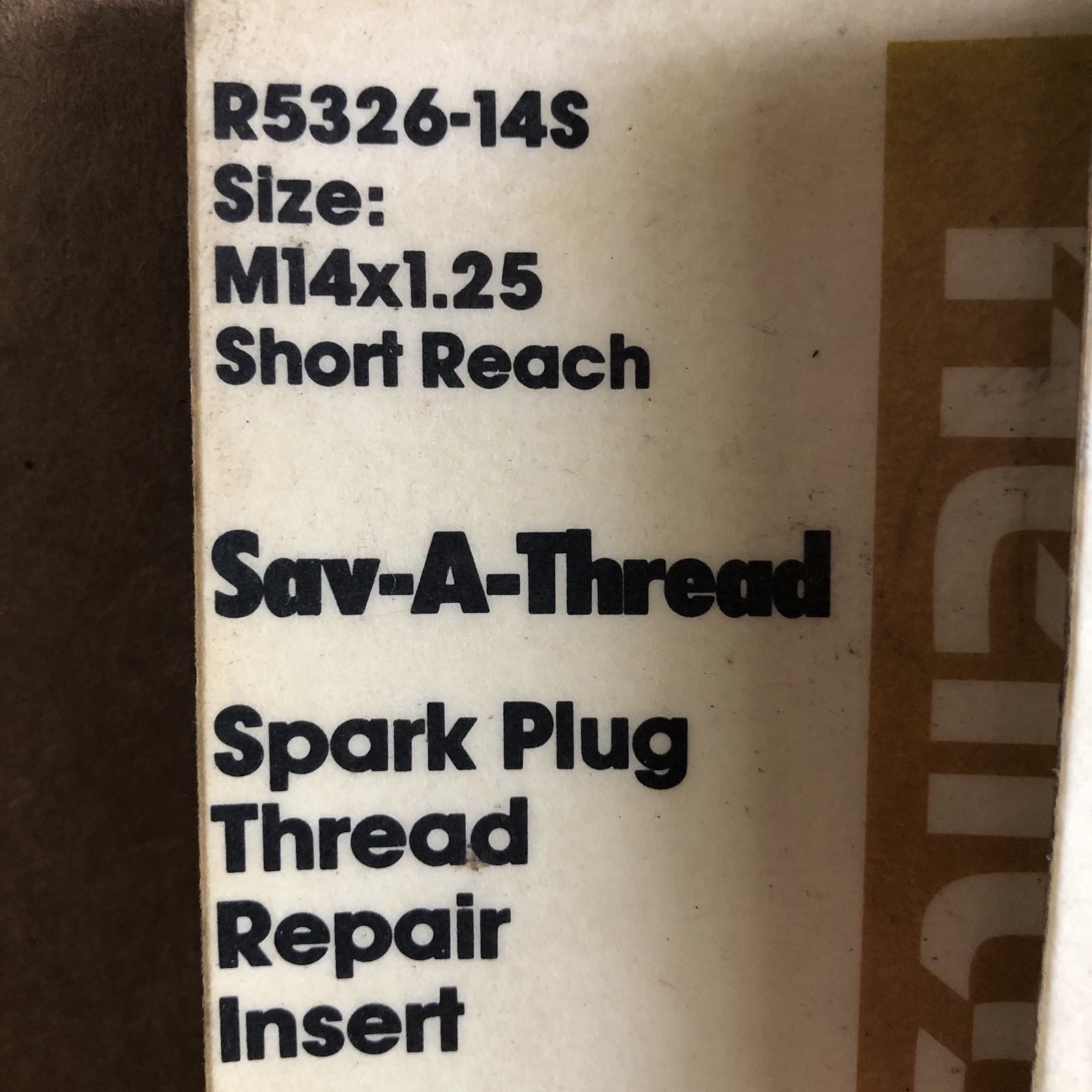 HeliCoil M14x1.25 Spark Plug Thread Repair Inserts Lot