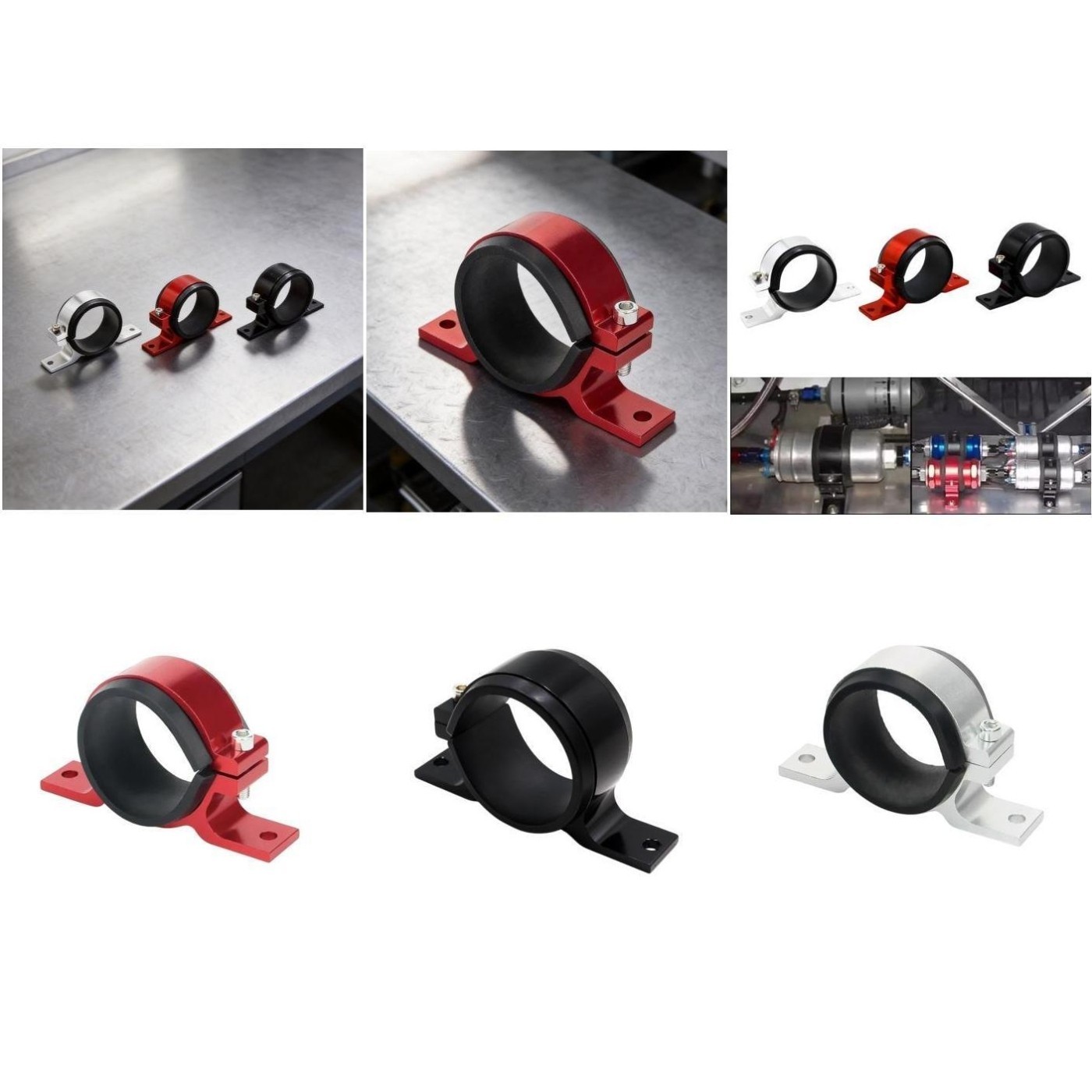 Pump Mounting Hardware Fuel Pump Bracket Quick-install Clamp Quick Installation