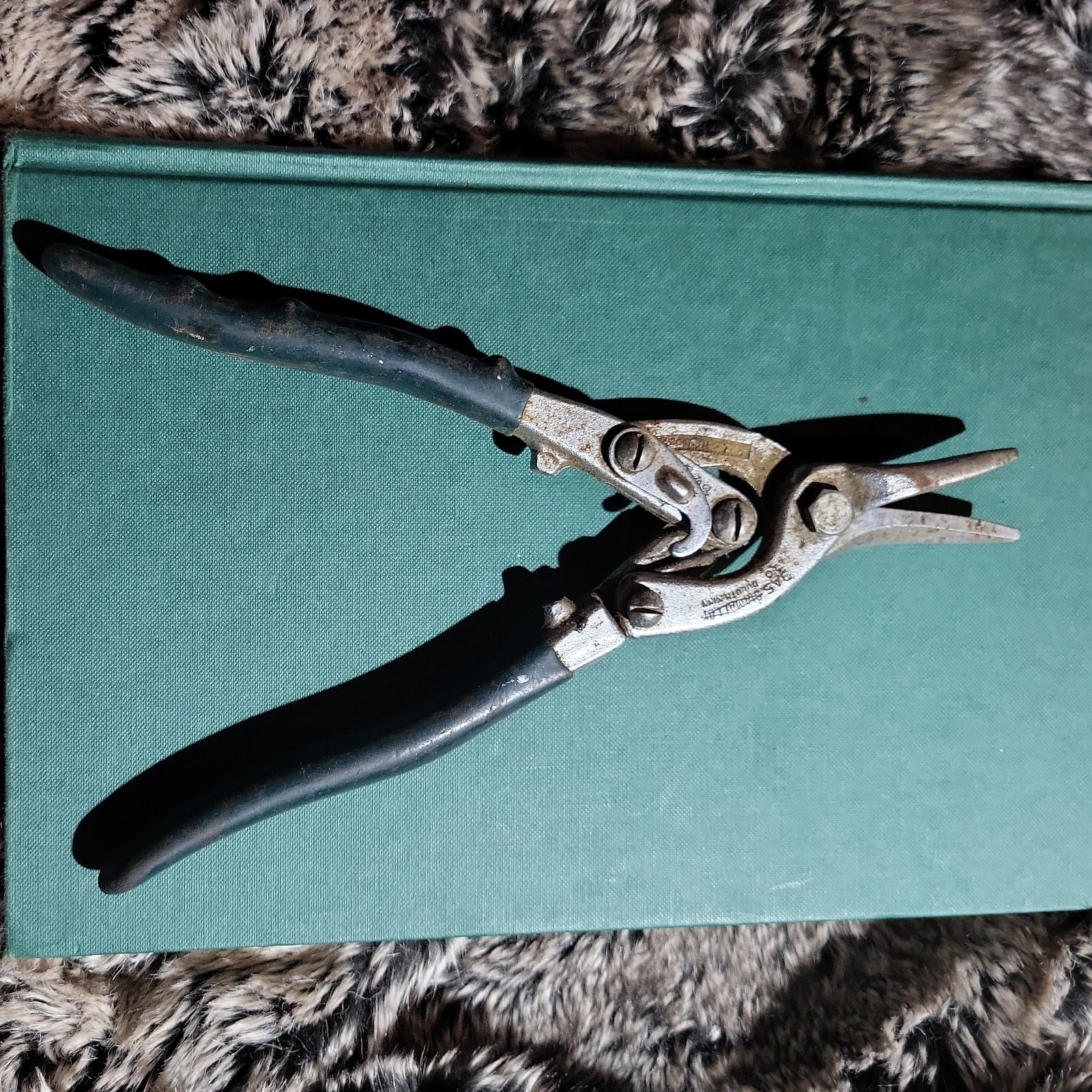 Diamalloy DAS10 Straight Cut Sheet Metal Scissors Snips VINTAGE USA Duluth Minn