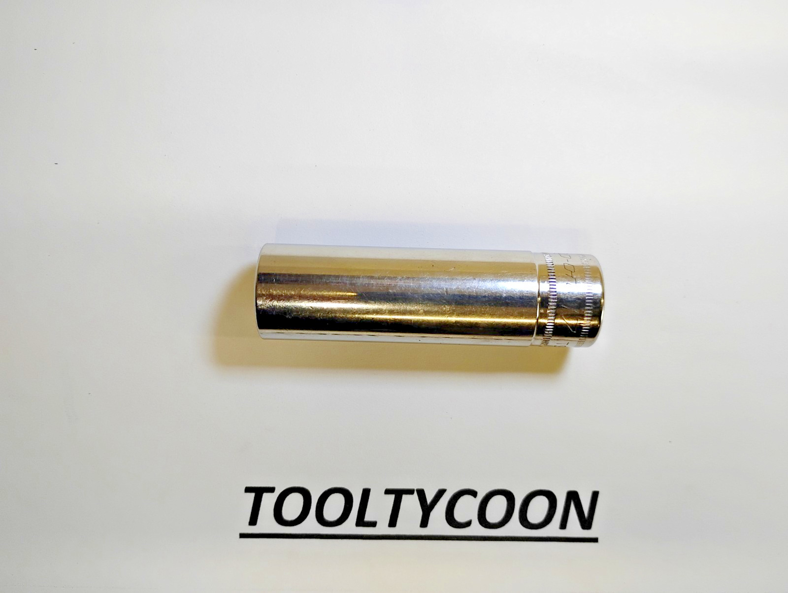 Snap-On Tools USA USED 1/2″ Drive 17mm Metric 6pt Deep Chrome Socket TSM17