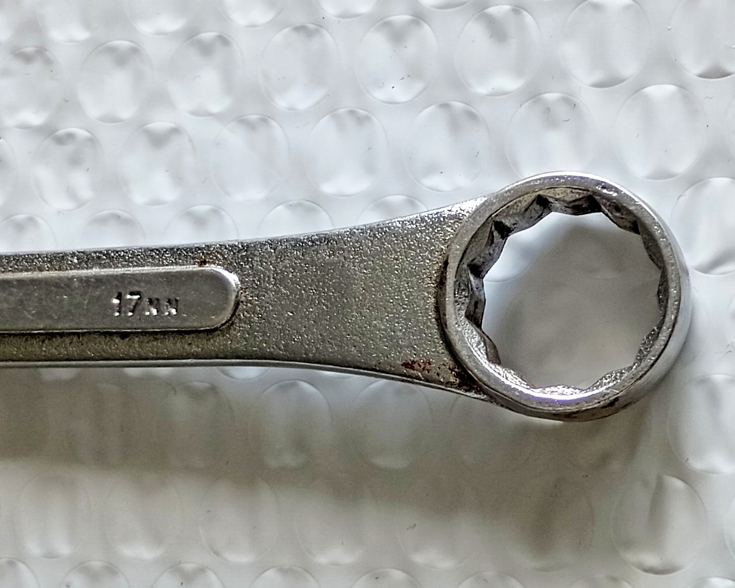 S-K TOOLS USA 8317, 17MM. COMBINATION WRENCH, 7.75″ LONG, 12 POINT.