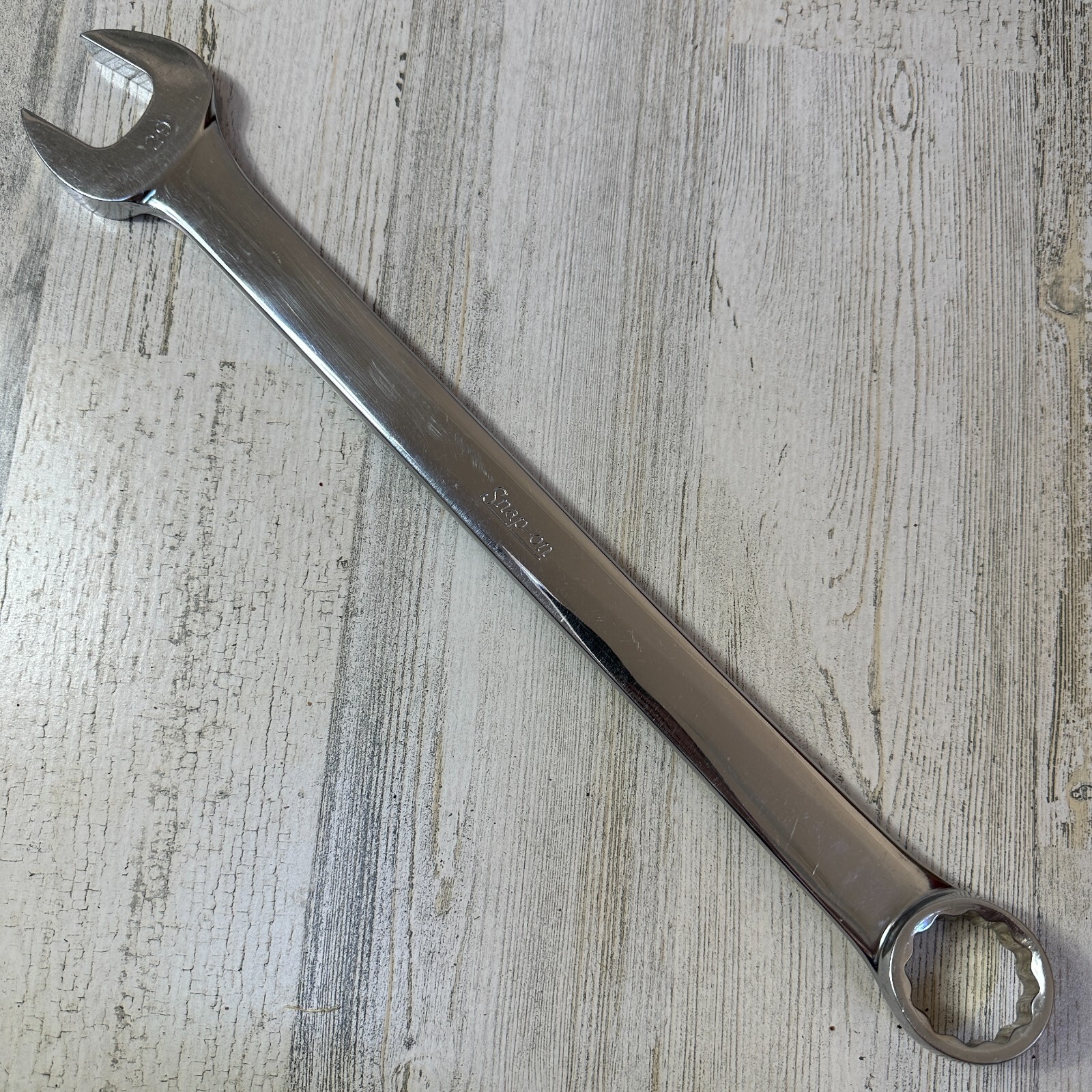 Underlined Snap On OEXM290 29mm 12-Point Metric Combination Wrench CHROME USA