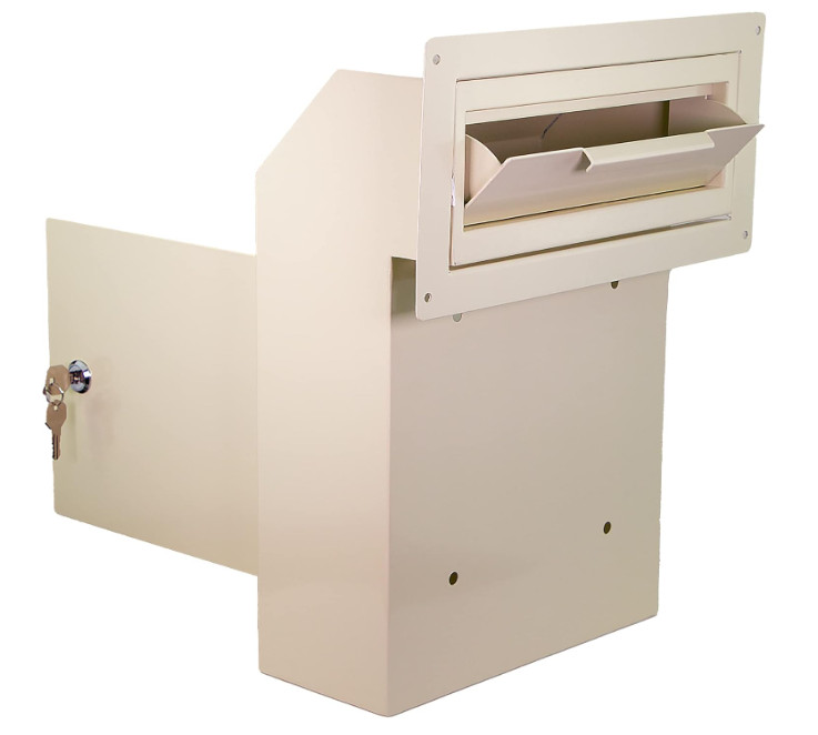 Door Drop Box For Mail Rent Deposit And Night Key Through the Door Locking Steel