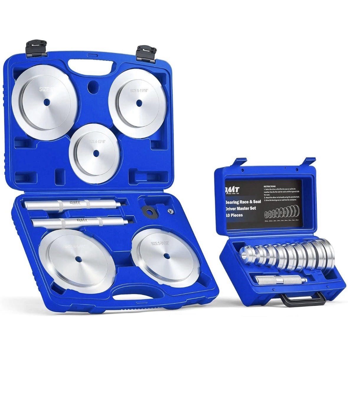 OMT 2 in 1 Bearing Press & Truck Hub Seal Tool Installer Kit Seal Driver