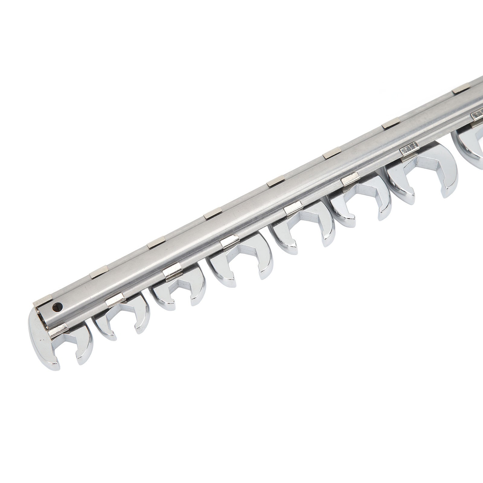 10pcs Crows Foot Wrench Set 10mm To 22mm Sizes Metric Nut Wrench For 3/8in UNVI