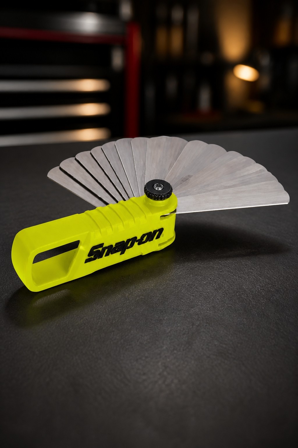 Snap on Tools 25 straight METRIC Blade Feeler Gauge SET HIVIS FBSM325HV NEW!!!!!