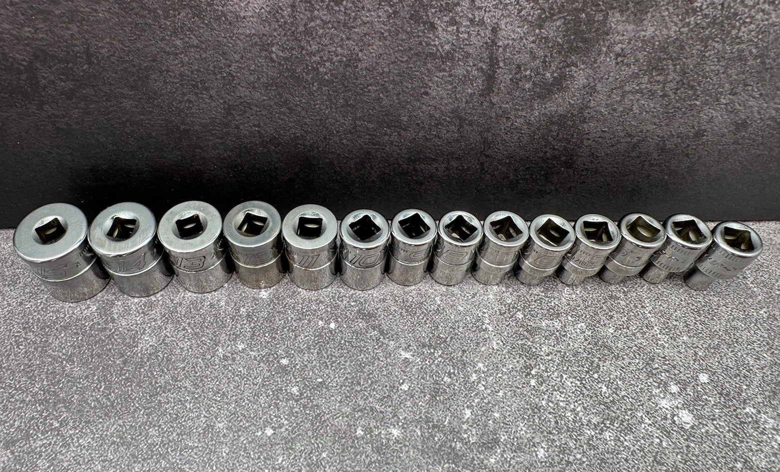 Snap-On Tools 142STMMSYFR1 42pc 1/4 Drive 6-Point Metric Foam Socket Set Fms001B