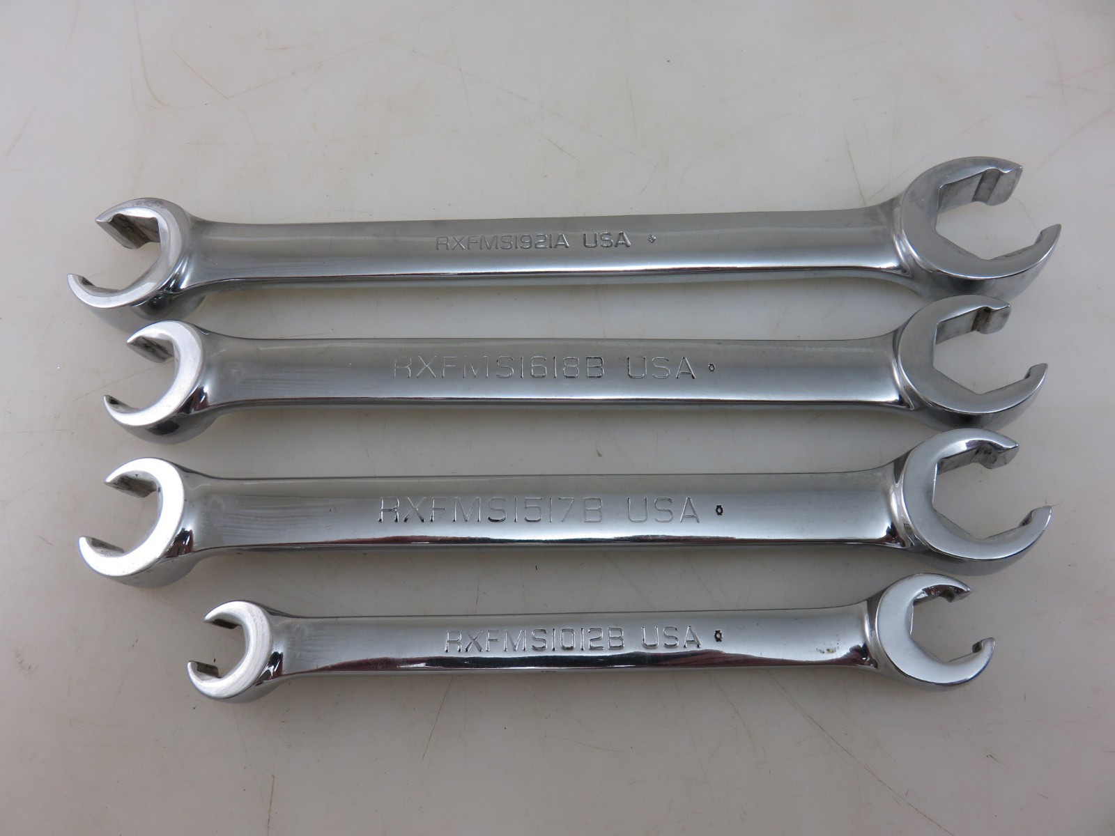 Snap-On METRIC RXFMS Series Flare Nut Wrench 4pc Set