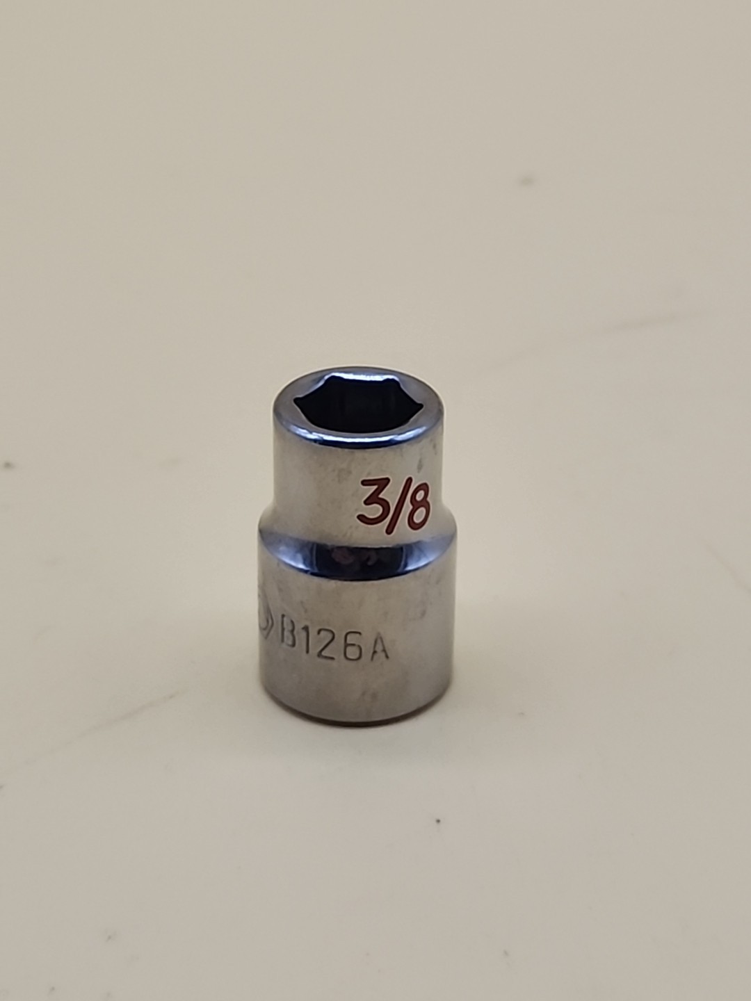 Matco Tools 3/8″ Dr 6 Pt Shallow Chrome Socket B126A USA