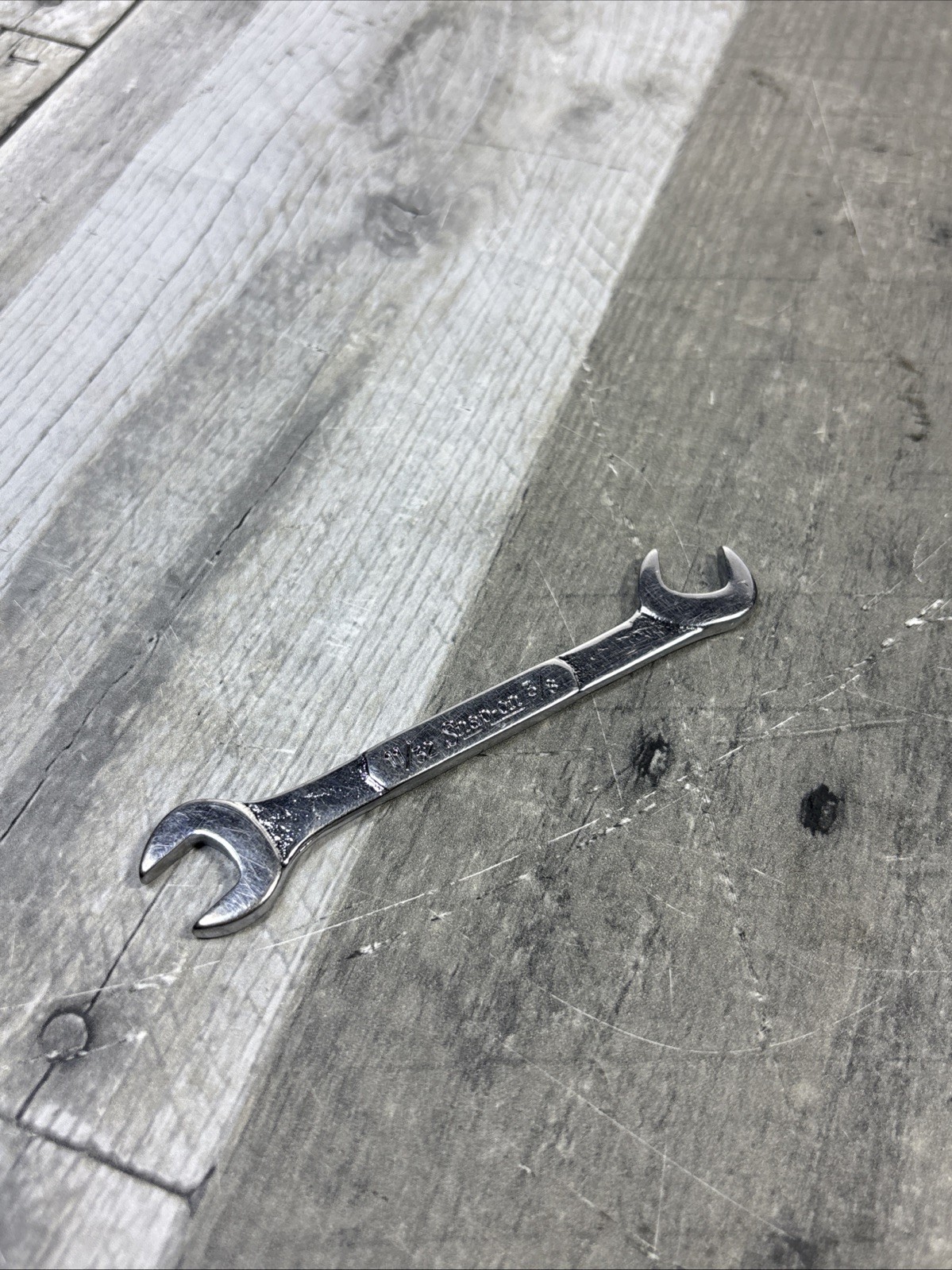 SNAP-ON DS2224 OFFSET OPEN-END 3/8 x 11/32 INCH IGNITION WRENCH USA (605)