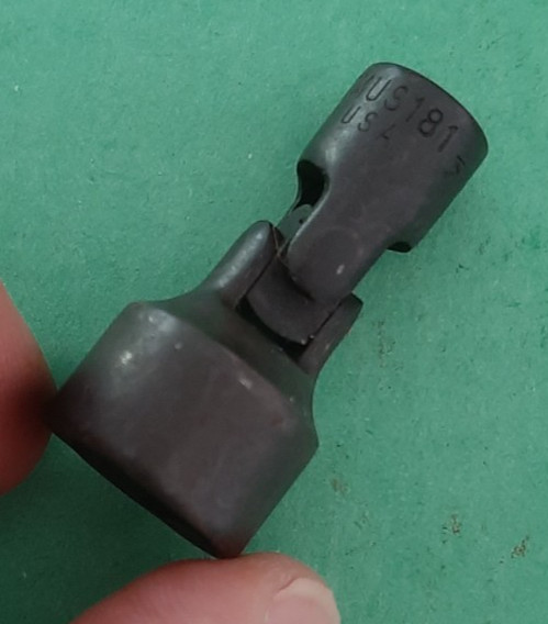 Snap-on 1/4″ Drive 9/16″ 6pt Point Swivel Socket GTMUS181 Industrial Finish