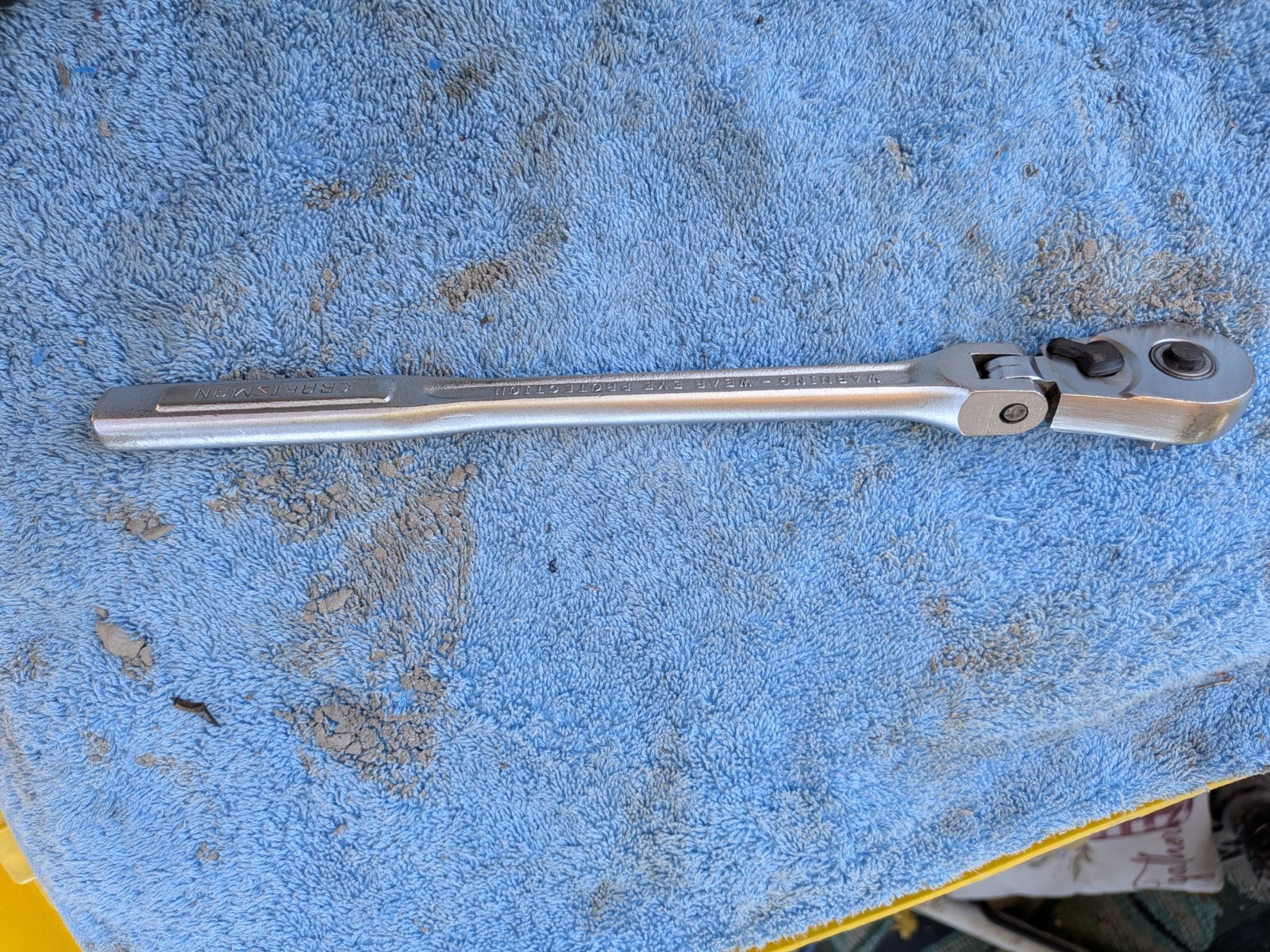 Craftsman Flex Head Ratchet 3/8″ Drive W/ Quick Release VVM 44815 USA 11.5 long