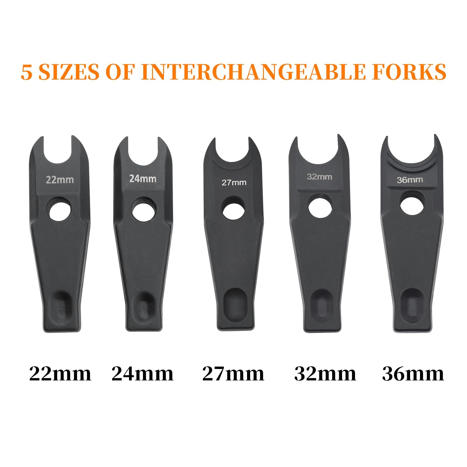 Yuesstloo 9 PCS Ball Joint Separator Tool Kit 22mm 24mm 27mm 32mm 36mm 9PCS