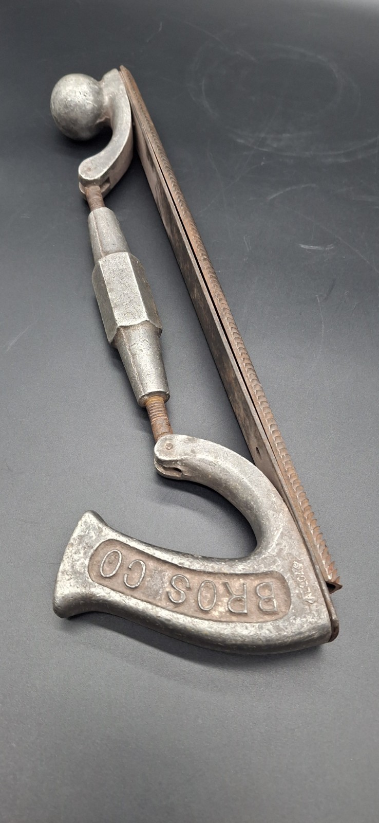 Vintage Heller Bros. Co. Auto Body File Rasp Adjustable 14″