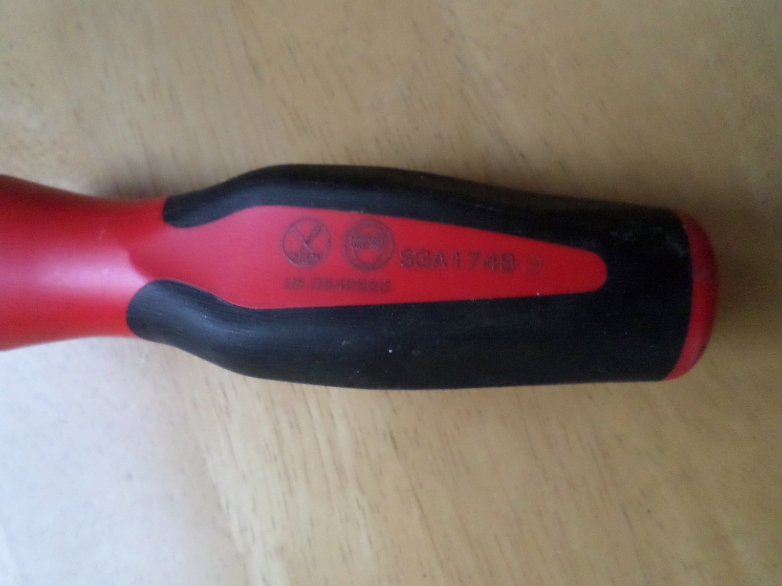 🔥 Snap-on Tools New RED Comfort Grip Large Radiator Hose Pick Hook SGA 174B