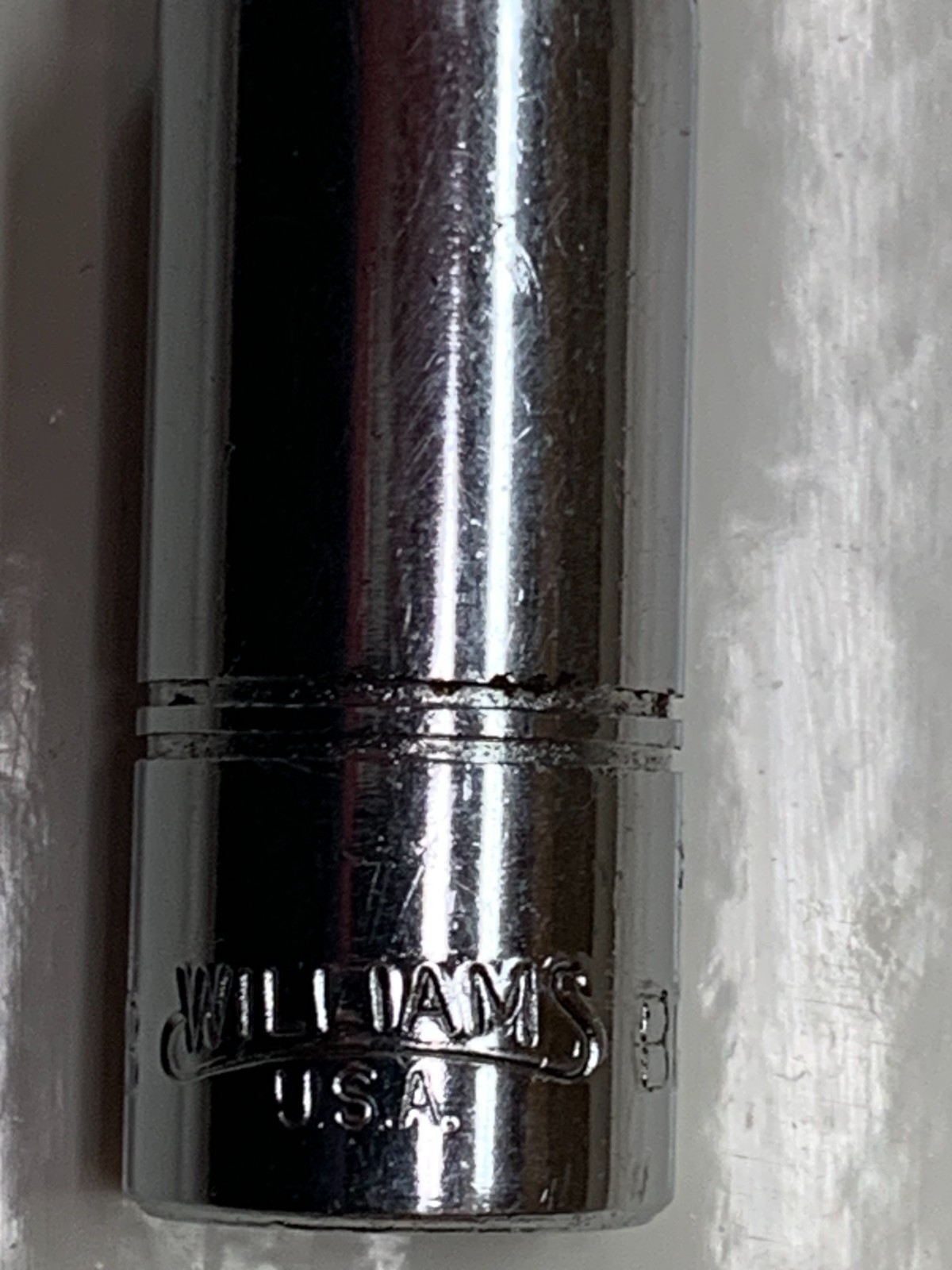 Williams Tools BD-1212 3/8in 3/8″ Drive 12-Point SAE Deep Chrome Socket