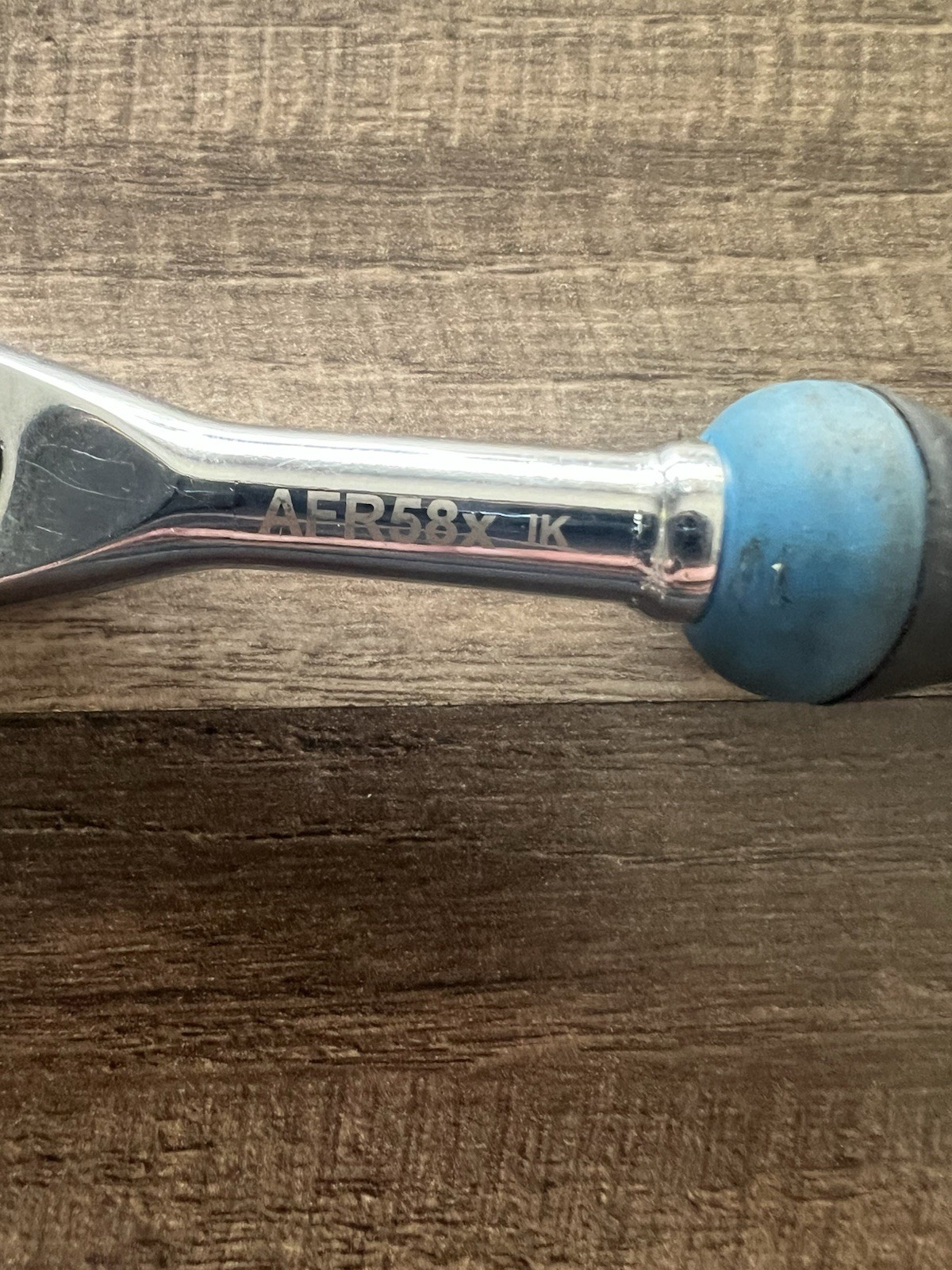 Matco AFR58x Ratchet Blue Handle 1/4 Inch Drive 88 Tooth Reversible Ratchet/g