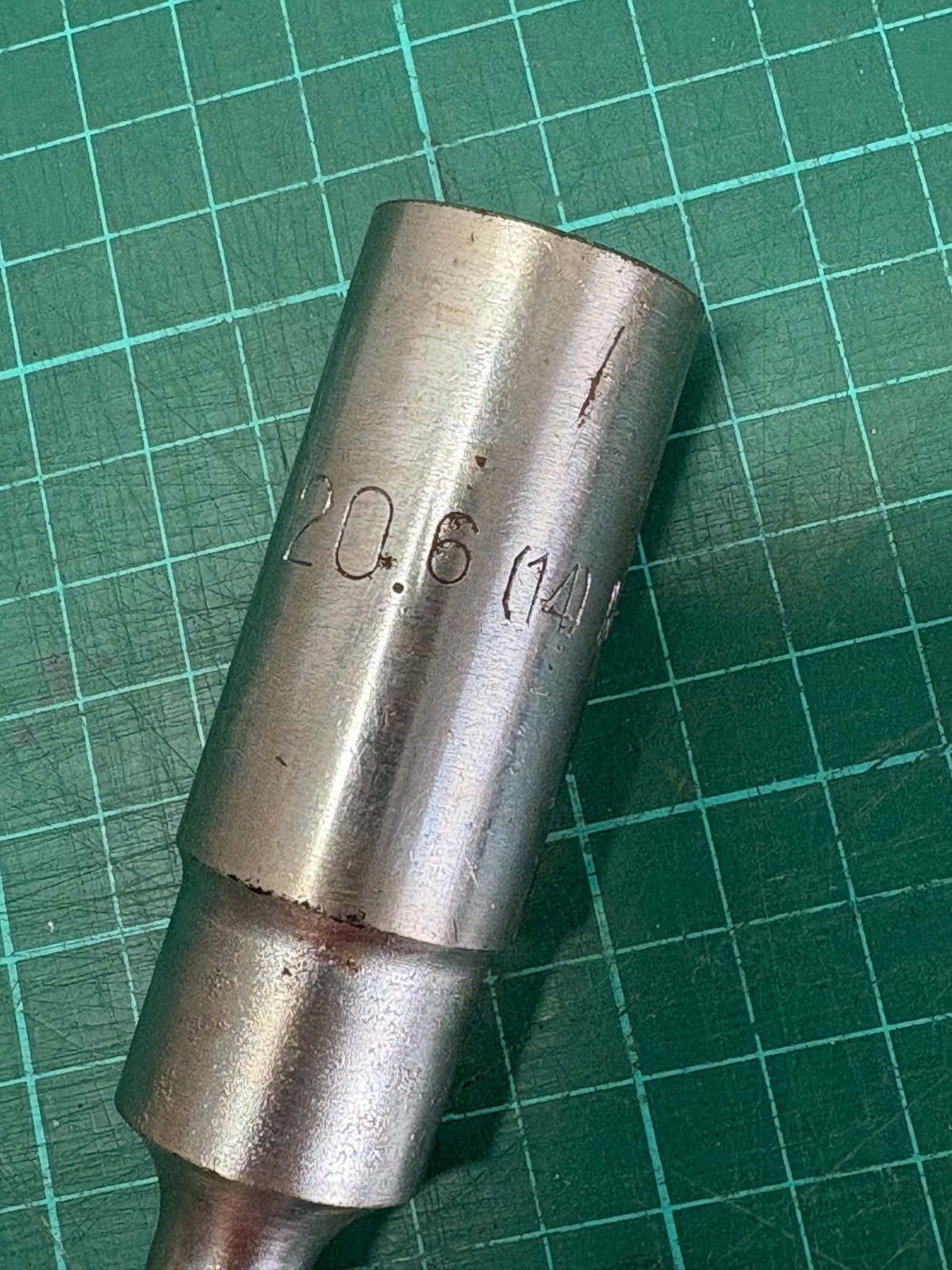Koken 20.8 mm Hex Spark Plug Socket 180mm Long 3/8″ Square Drive Magnet Japan