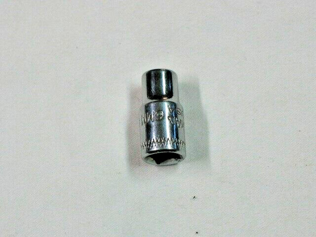 Mac Tools 6mm 6 Point Shallow 1/4″ Drive Chrome Socket #M6 6MM
