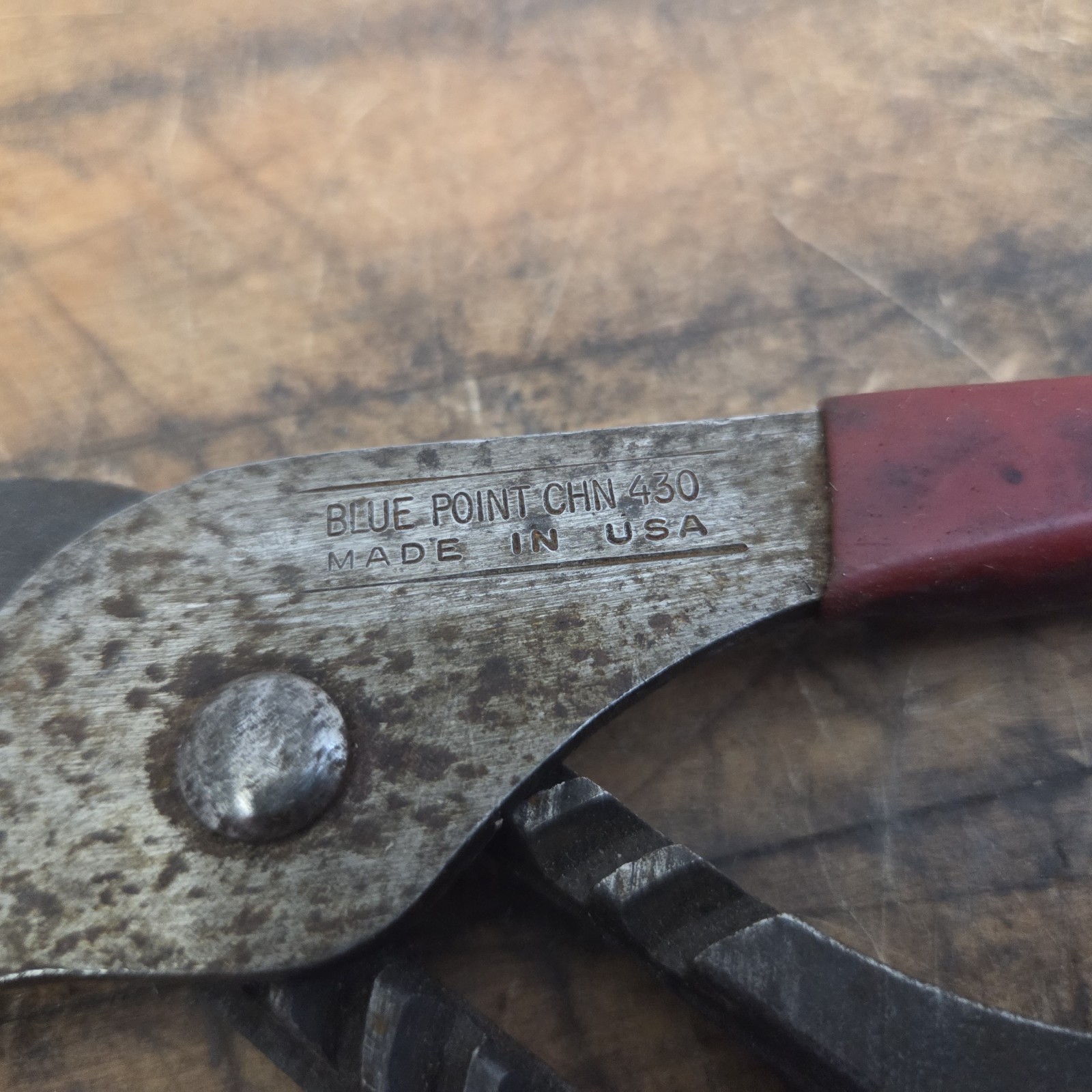 Blue Point Tools CHN430 10″ Tongue in Groove Pliers Used