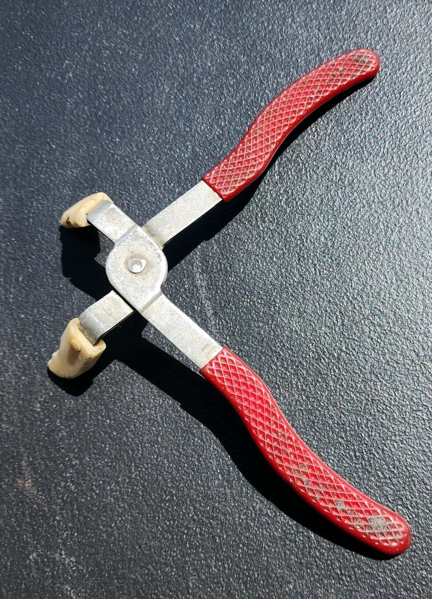 VINTAGE Cal-Van Tools Spark Plug Lead Pliers Shock Proof MIP #143 Auto Mechanic
