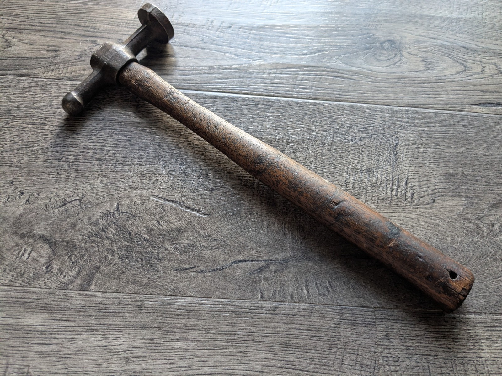 Vintage Auto Body Hammer Square and Round Face