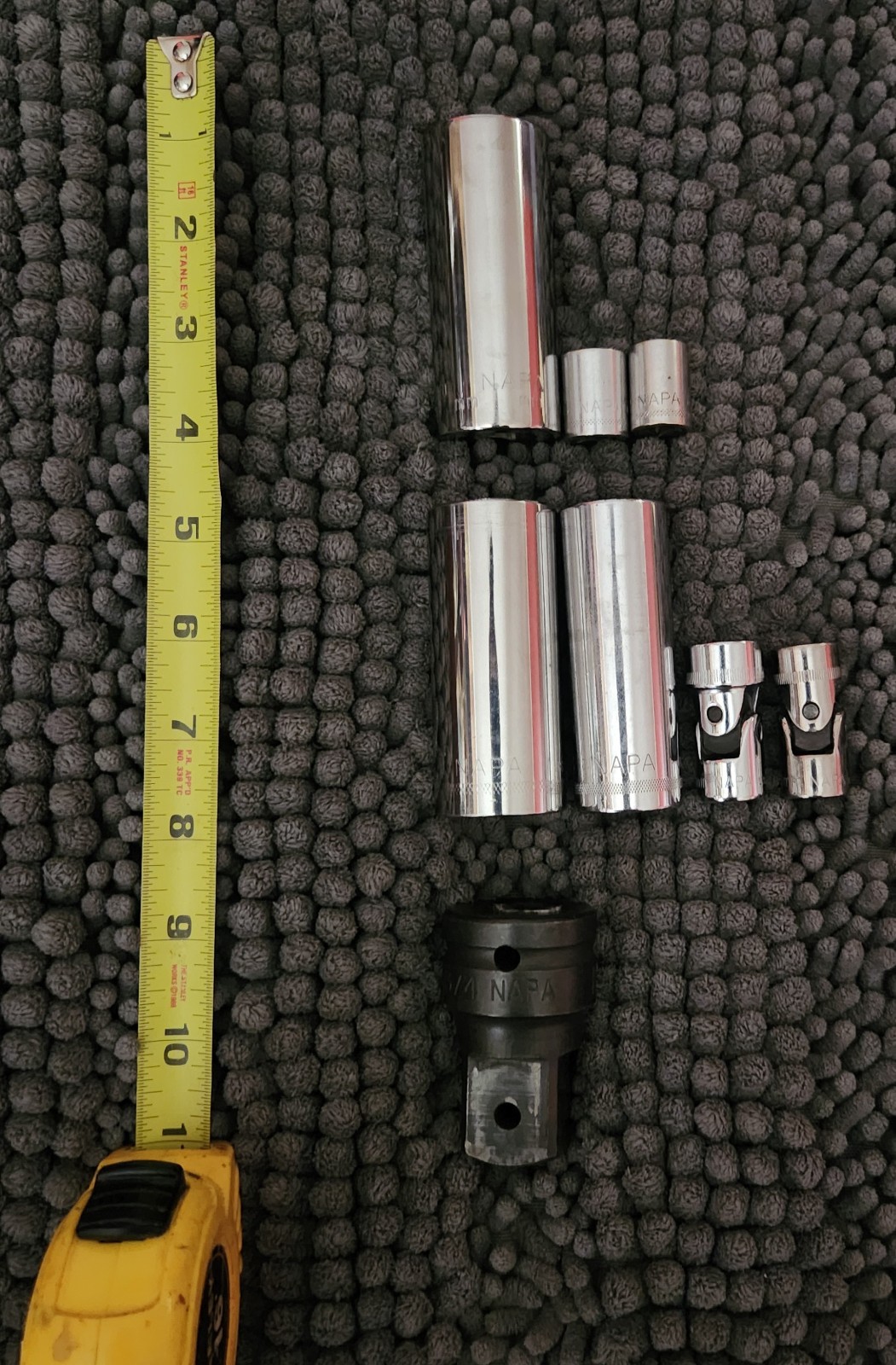 NAPA Socket Lot (8) – NB1216 NB1218 NBF13M NBF16M NHP83 NTD627M NTD628 NTD634
