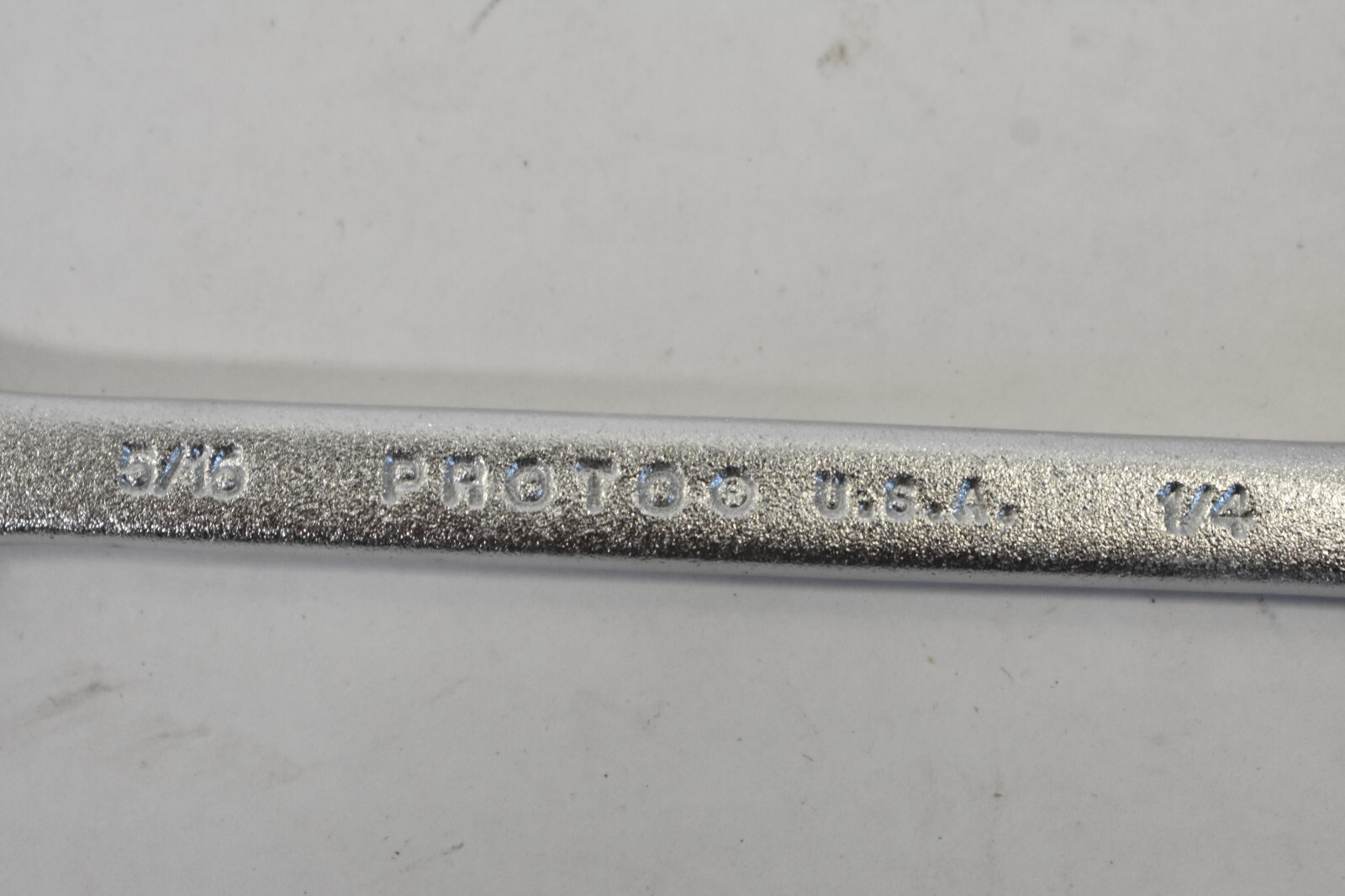 Proto Open Ended Wrench 5/16″ To 1/4″ 3018 Stainless Steel 3018