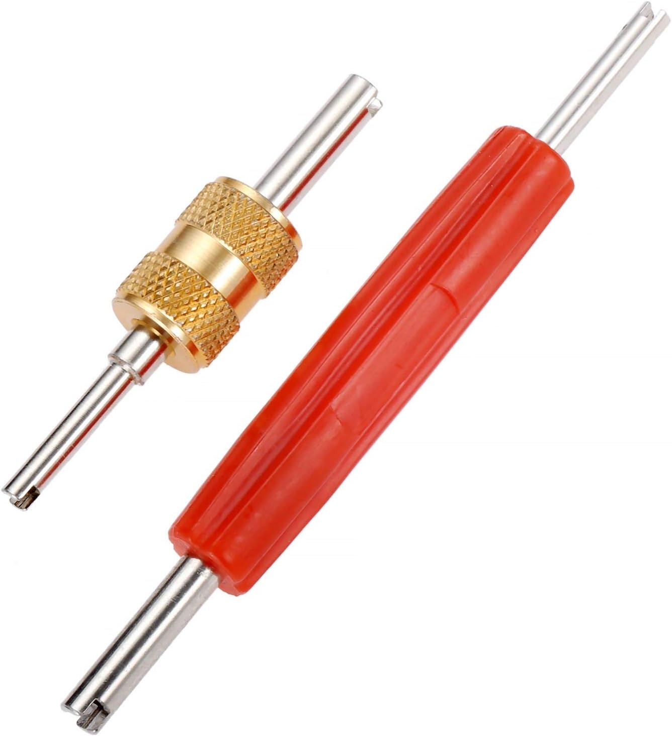 Efficient Dual Head Valve Core Removal Tool – Ideal for Cars, Trucks & AC Units