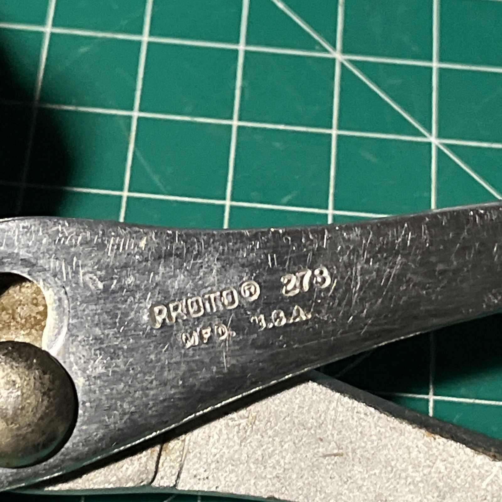 Proto 278 Slip Joint Pliers 8″ USA Vintage
