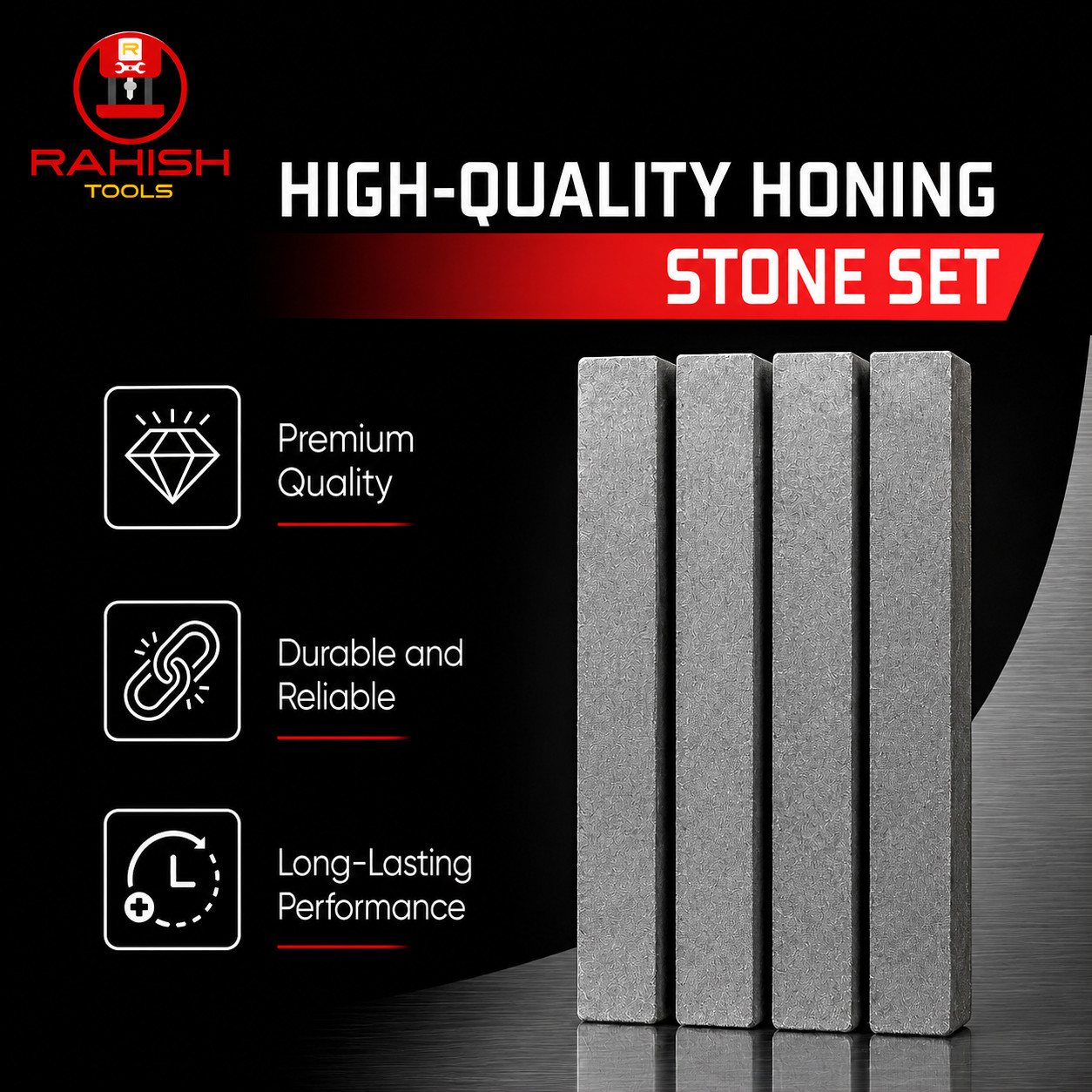 All Sizes CYLINDER ENGINE HONE kit’s STONES ONLY RAHISHTOOLS USA