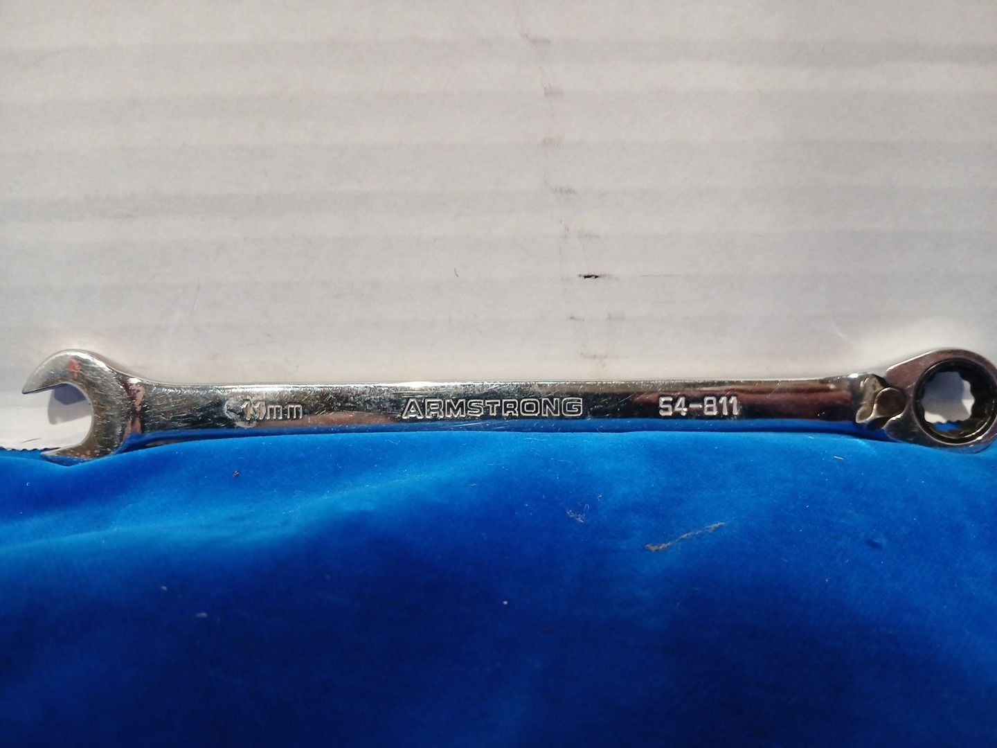Lot Of 7 Armstrong Ratchet Combo Wrenches