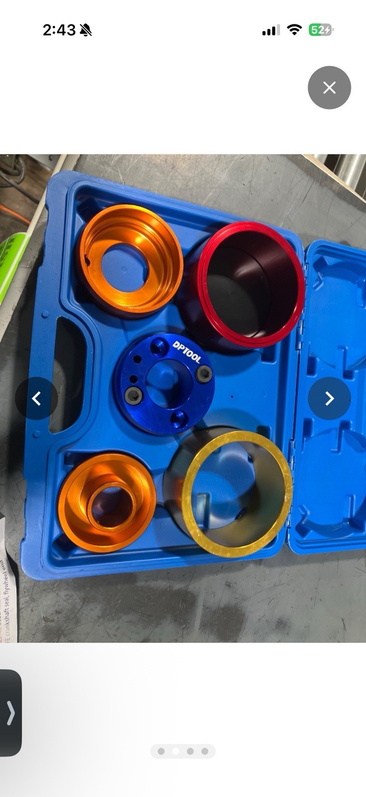 DPTOOL Crankshaft Rear Seal Installation Tool kit