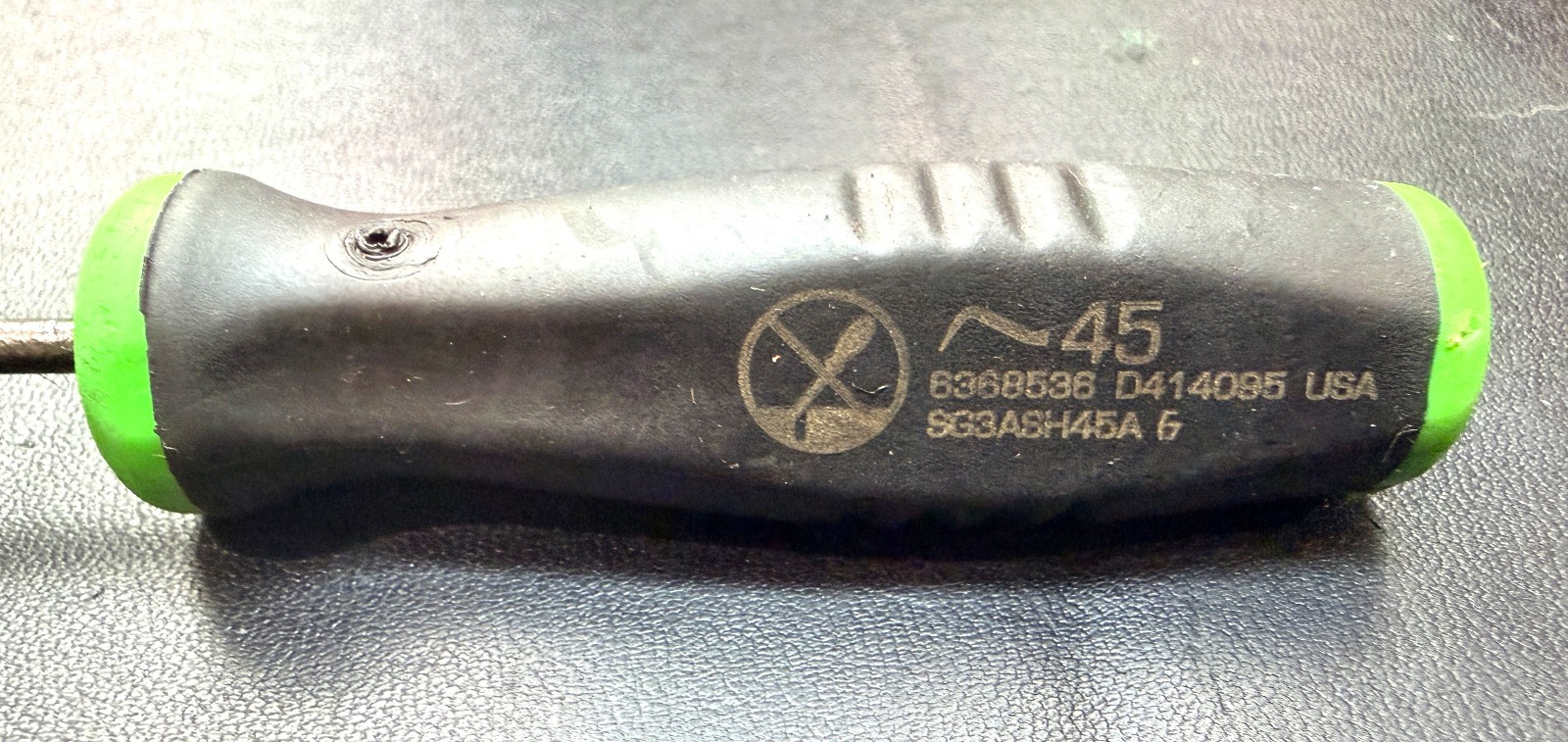 SNAP ON SGL3ASA + SG3ASH45A 2-Pc. Soft Grip 6.5-In. 45° Pick & 10-In. Awl USA